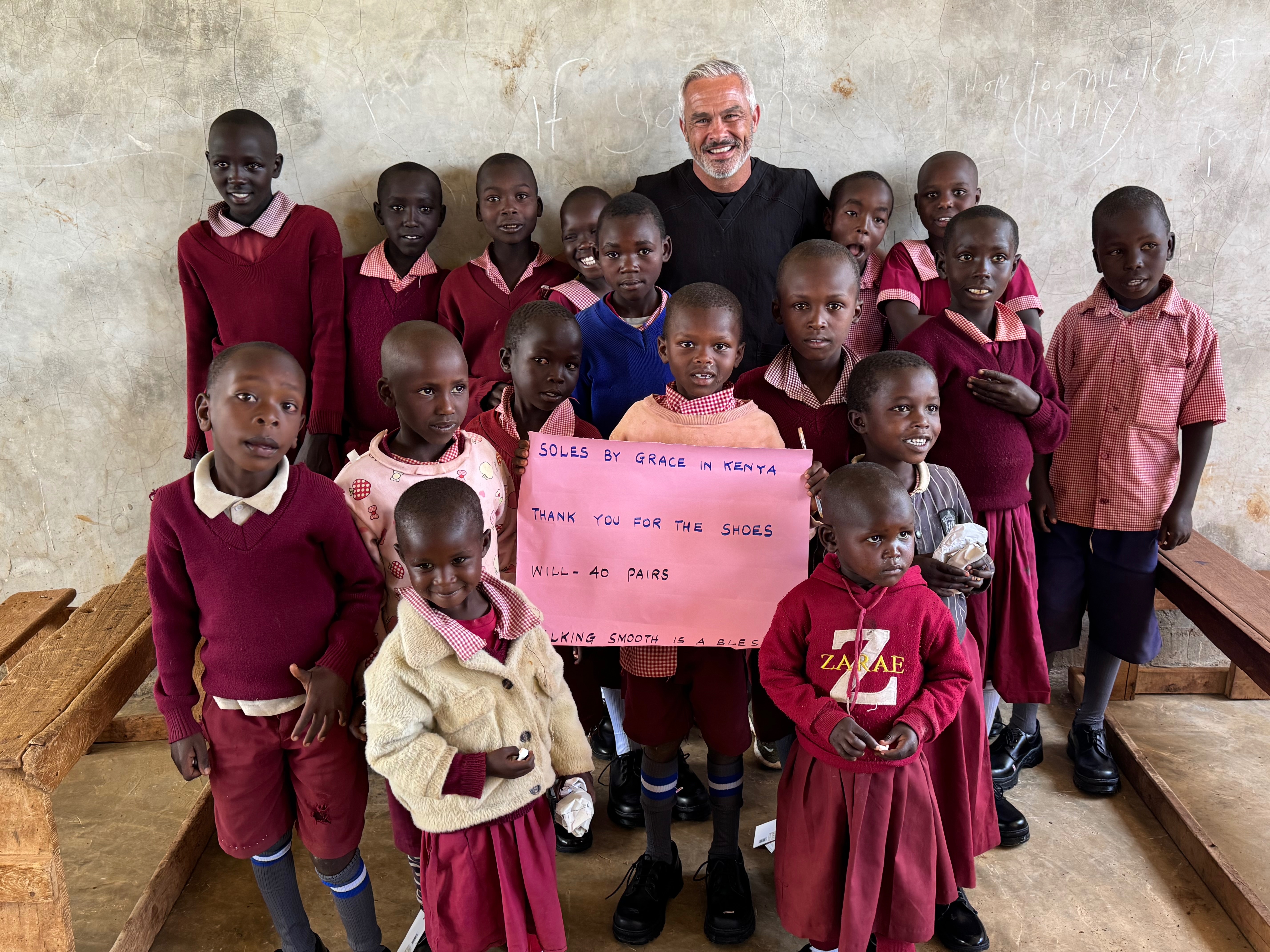 Will Walsh's Return to Africa: God, Love and Shoes for Kids campaign photo, 5 of 8