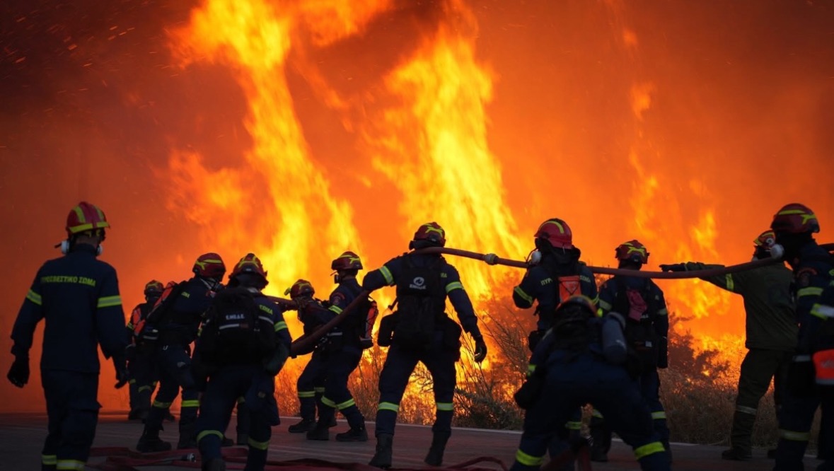 Emergency Relief for Chios Wildfire photo