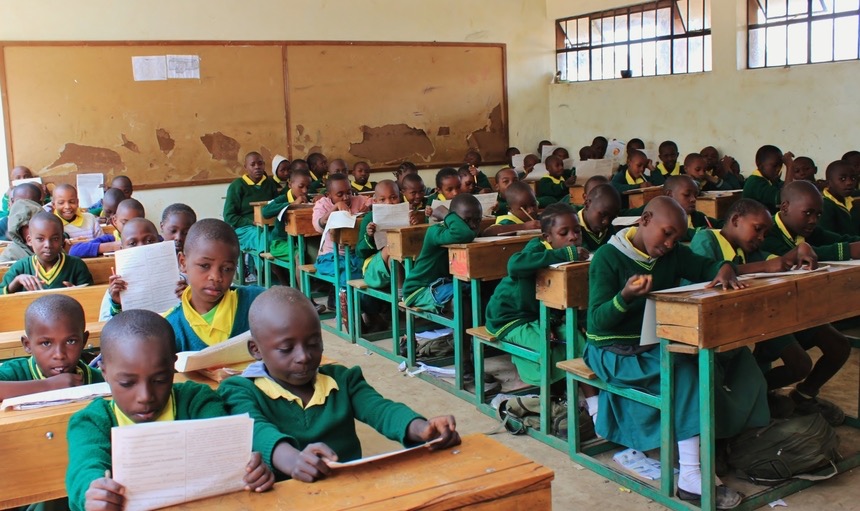 Children in Kenya campaign photo, 2 of 4
