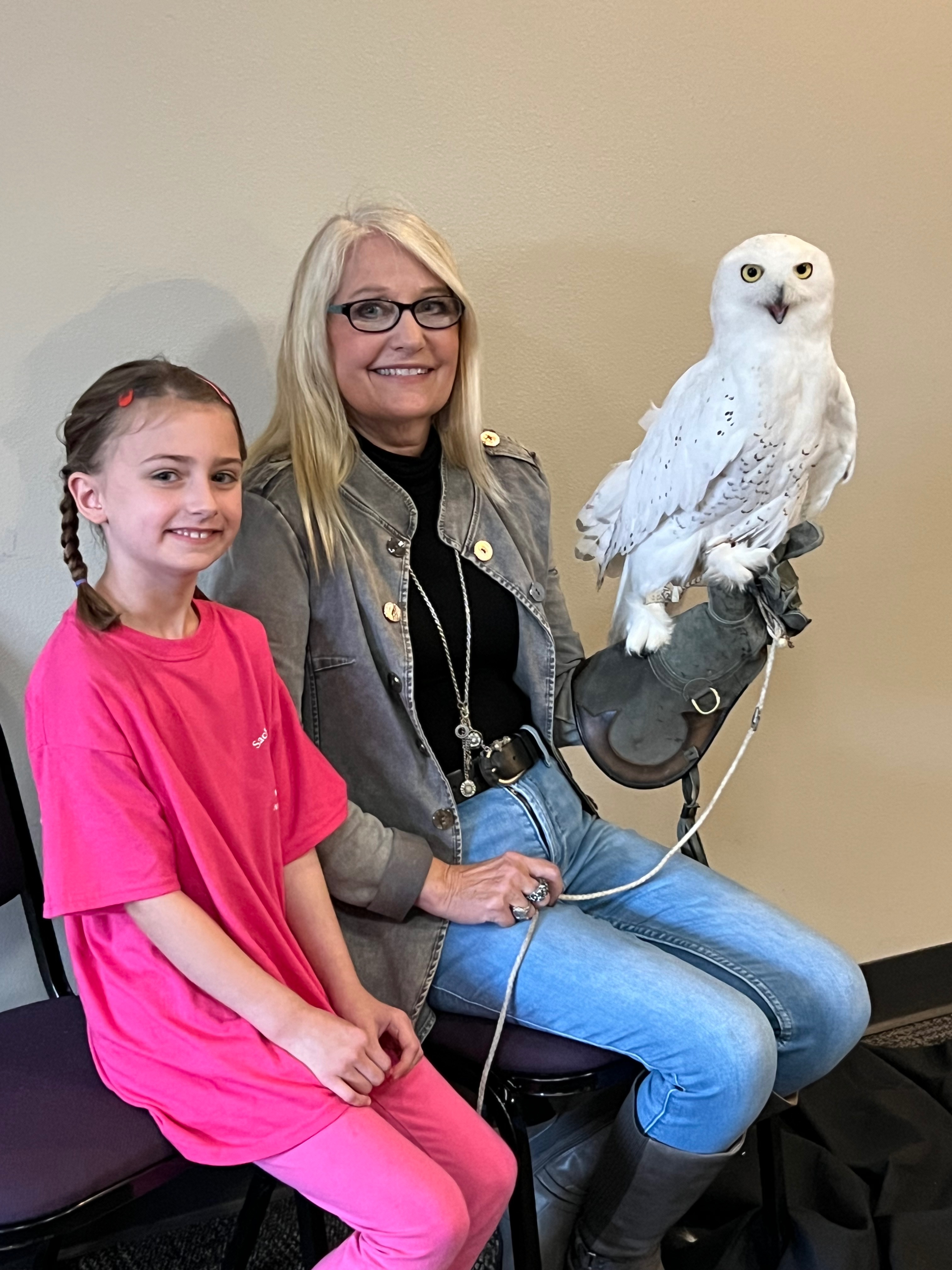 Emily Raptor Fundraiser by Emily Olsen : Support Wesley and Hoo’s Woods Raptor Center