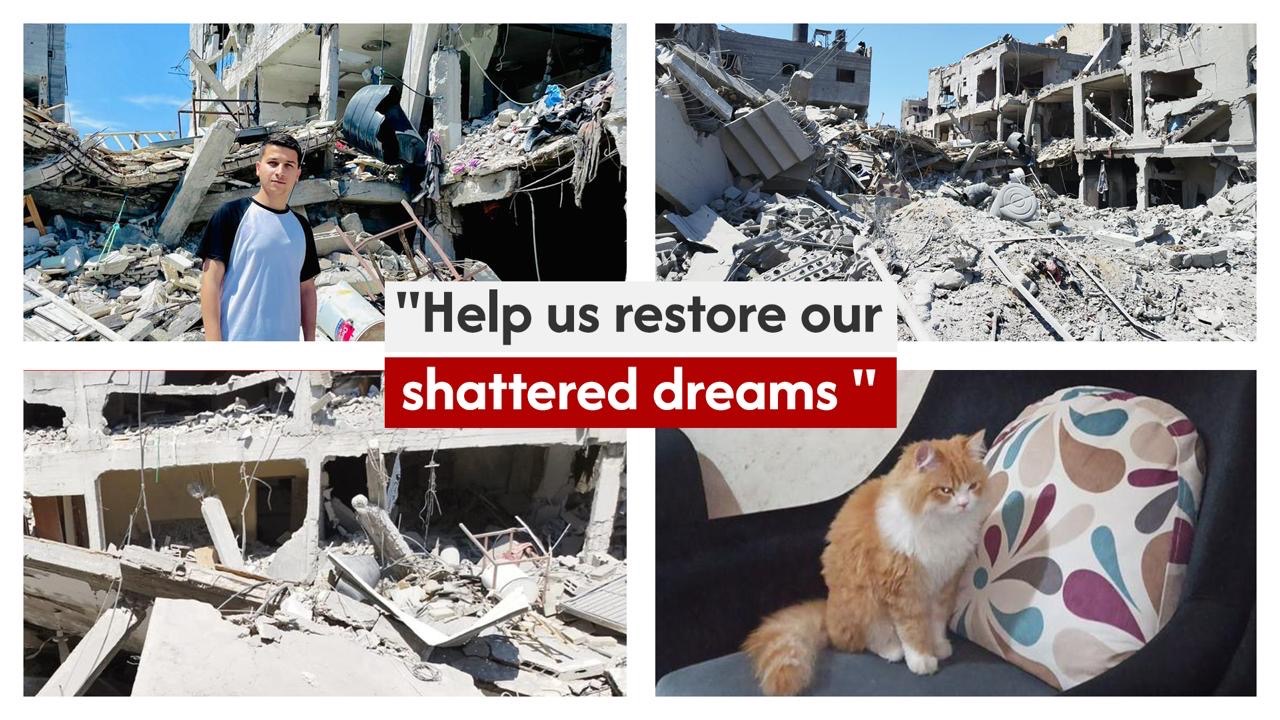Help us restore our shattered dreams campaign photo, 2 of 4