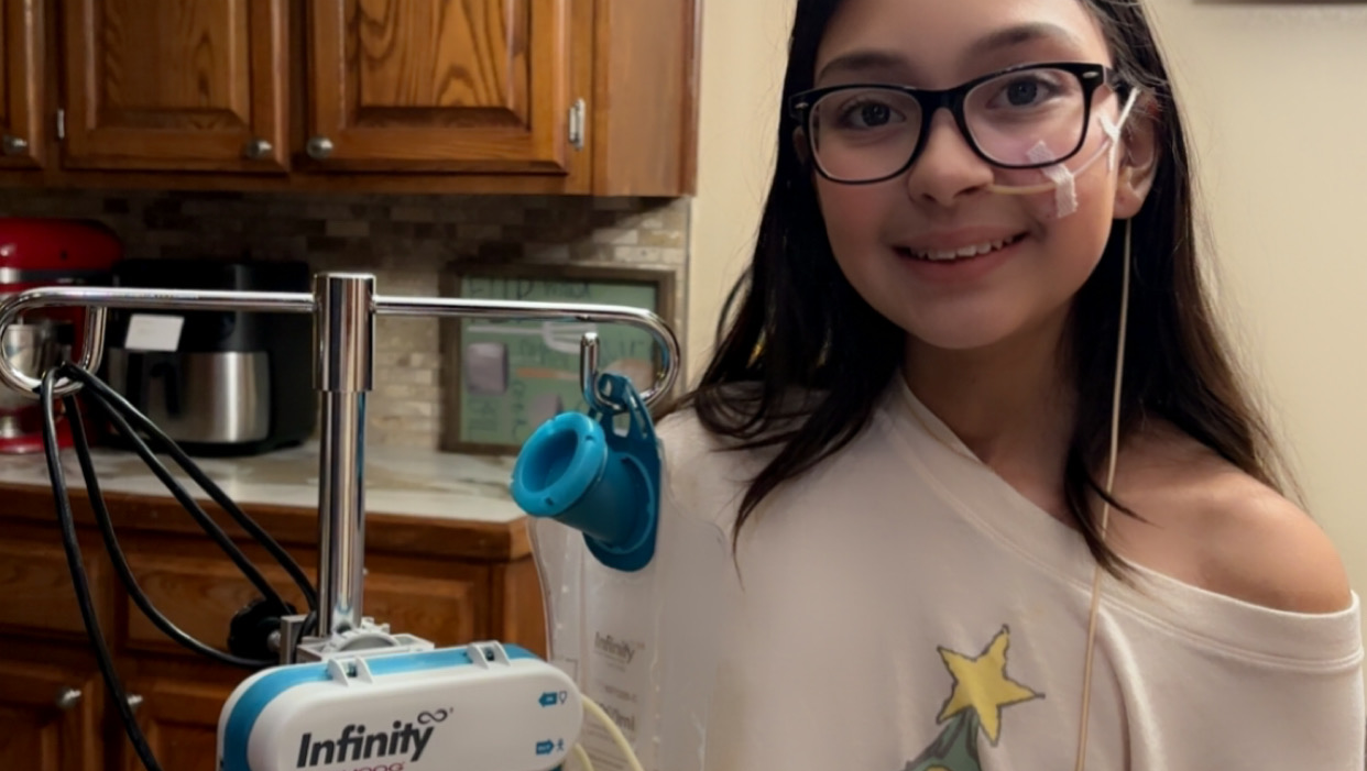 Mia's Crohn's Journey and Bill Expensive photo