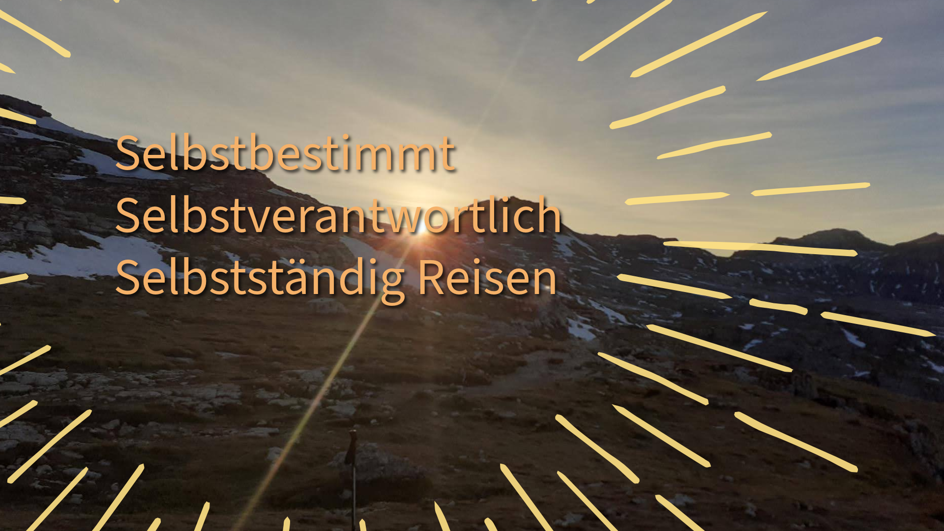 Menschen mit Beeinträchtigung die selbstbestimmt Reisen campaign photo, 4 of 5