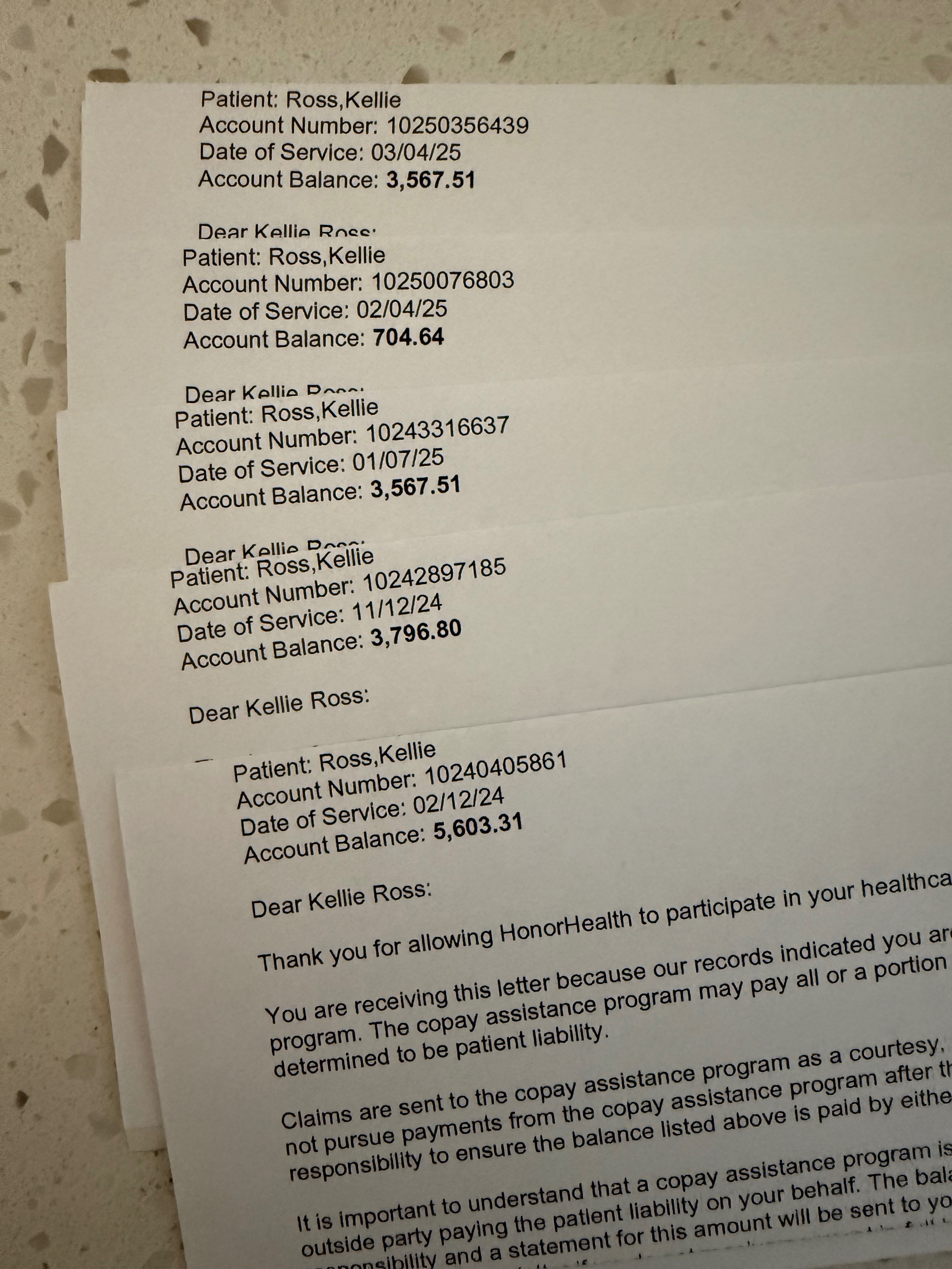 Surviving cancer to facing debt campaign photo, 2 of 4