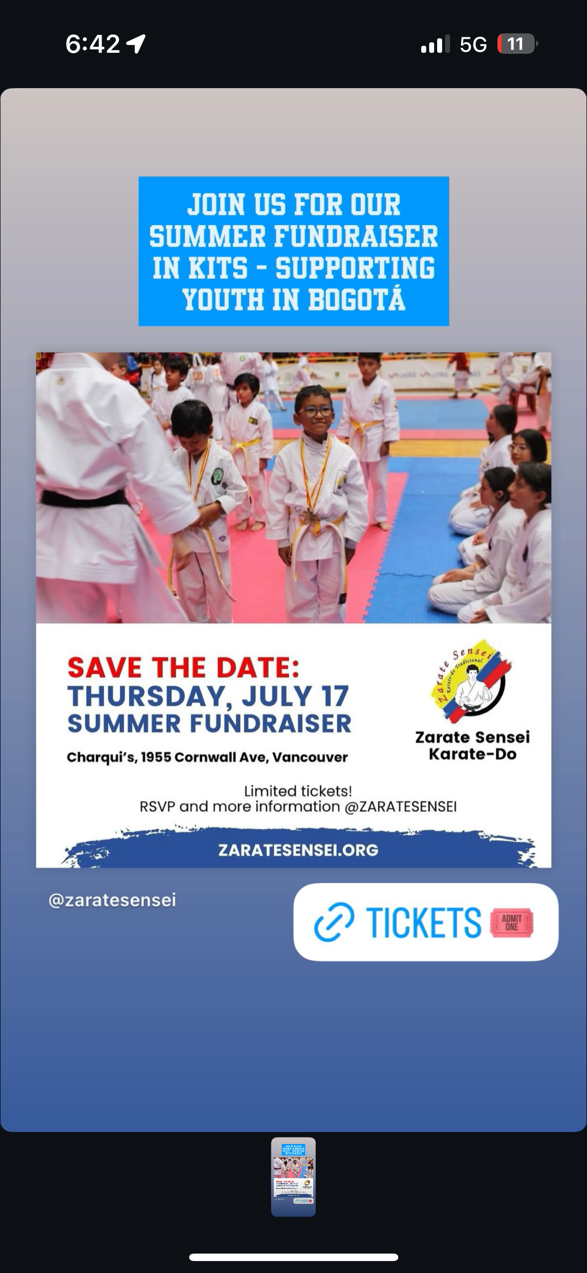 Zarate Sensei Karate-Do campaign photo, 5 of 7