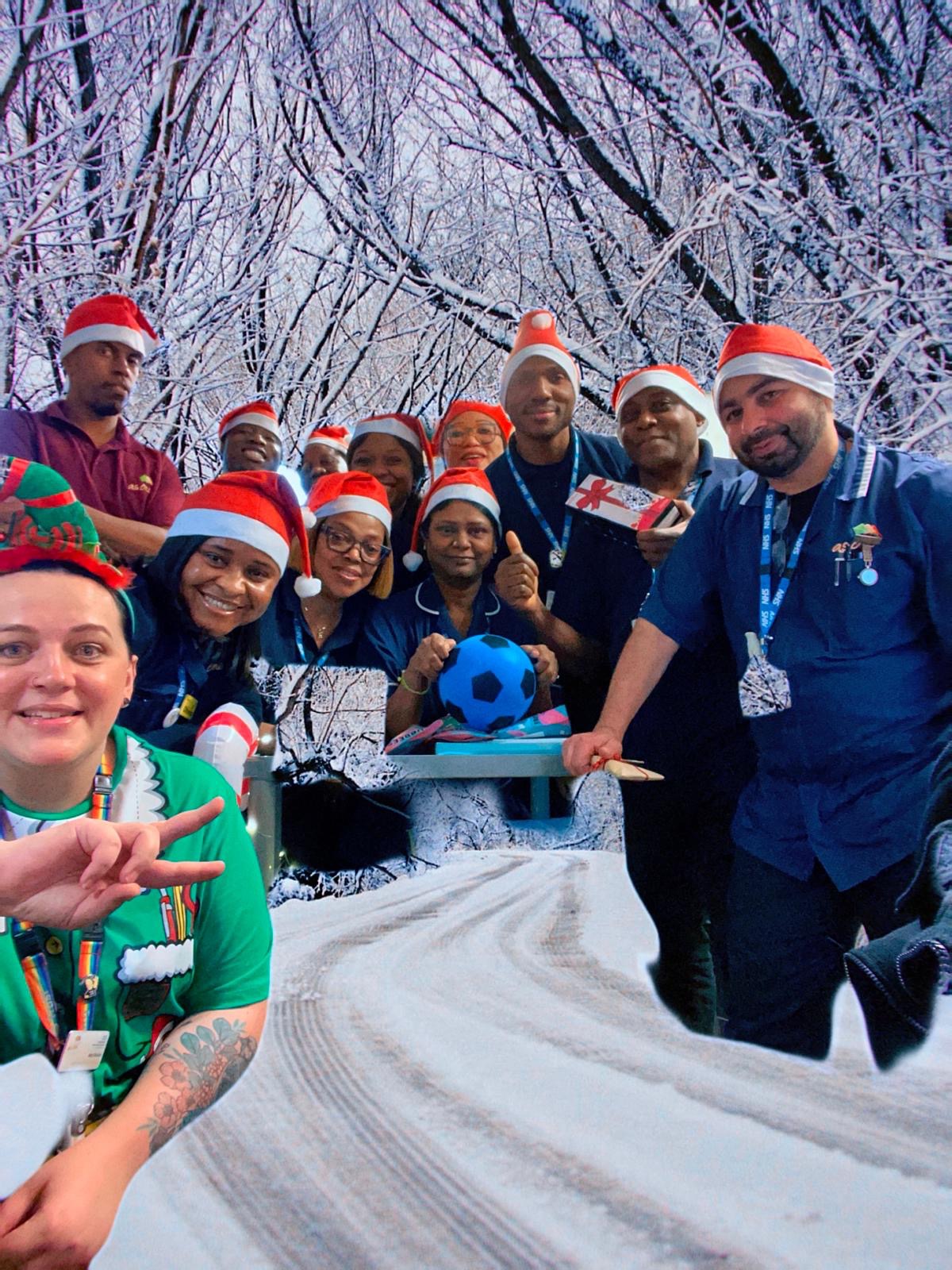 Christmas in Hospital campaign photo, 5 of 6
