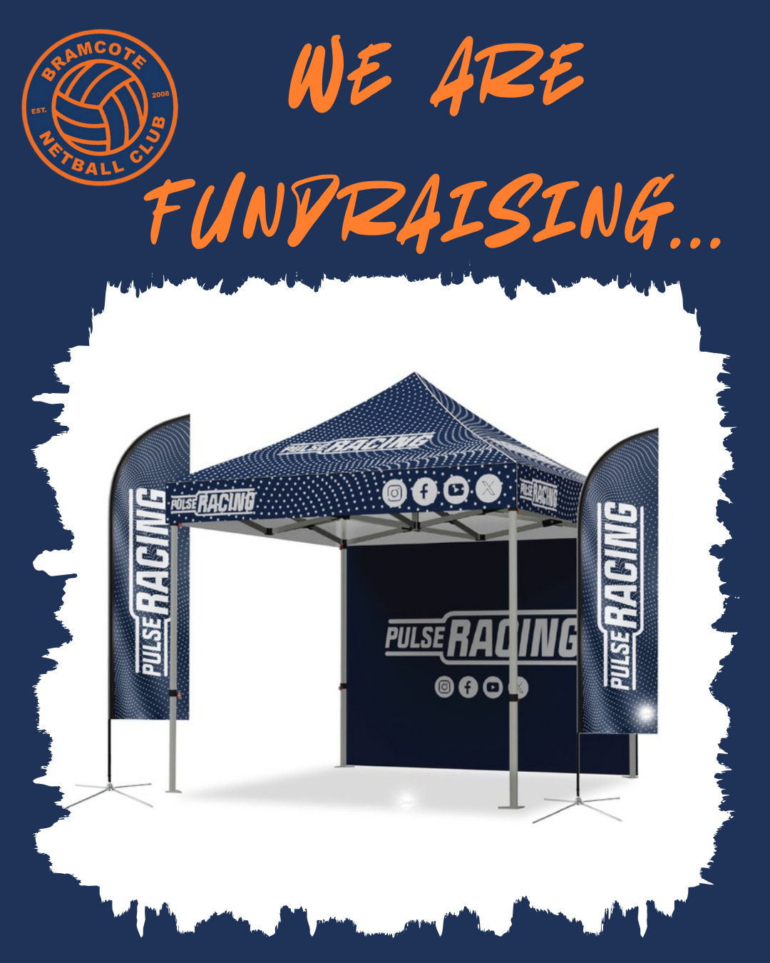 BNC Fundraiser campaign for a branded event gazebo & more campaign photo, 4 of 5