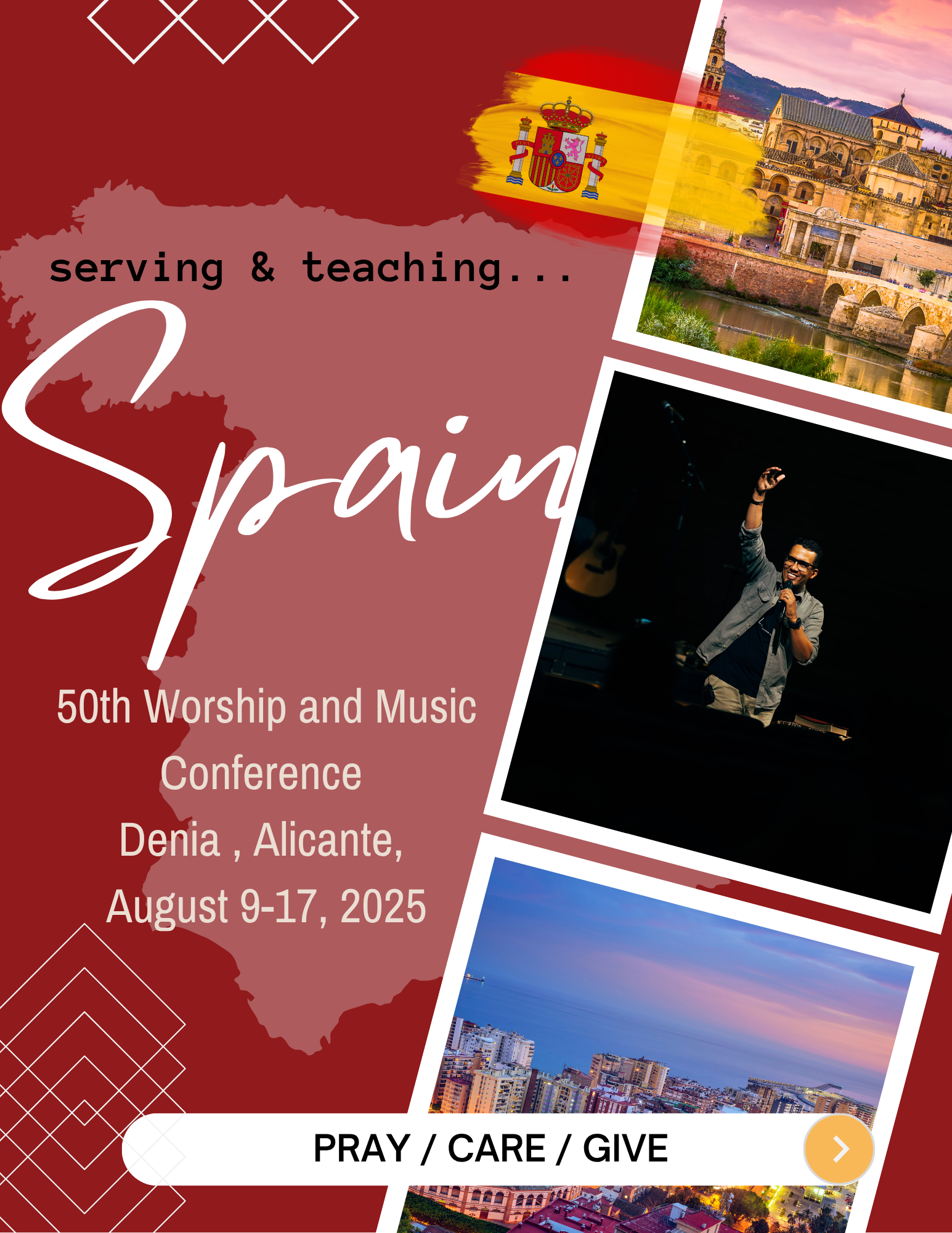 Fund Samua's Trip to Spain's Worship Conference Week campaign photo, 4 of 5