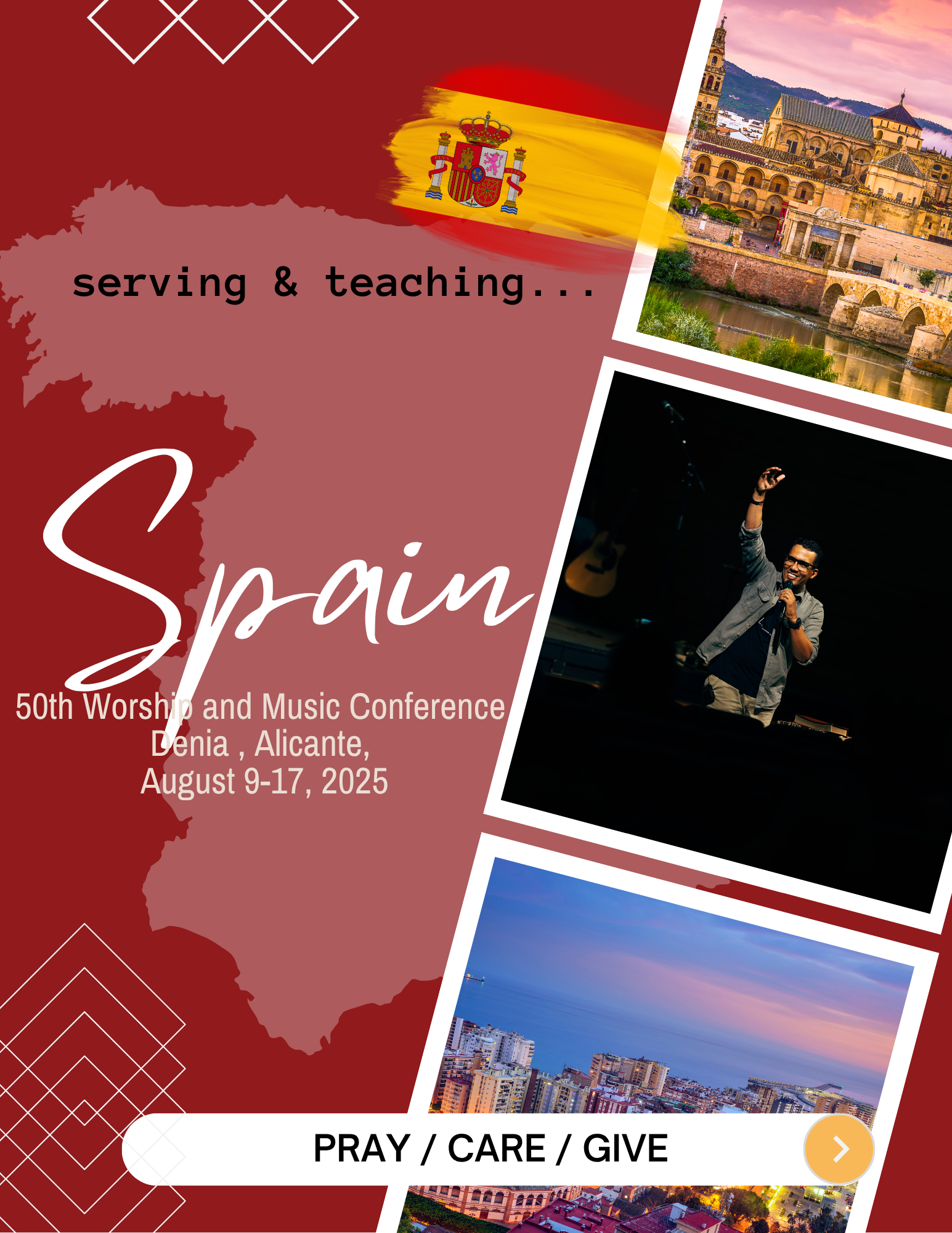 Fund Samua's Trip to Spain's Worship Conference Week campaign photo, 2 of 5