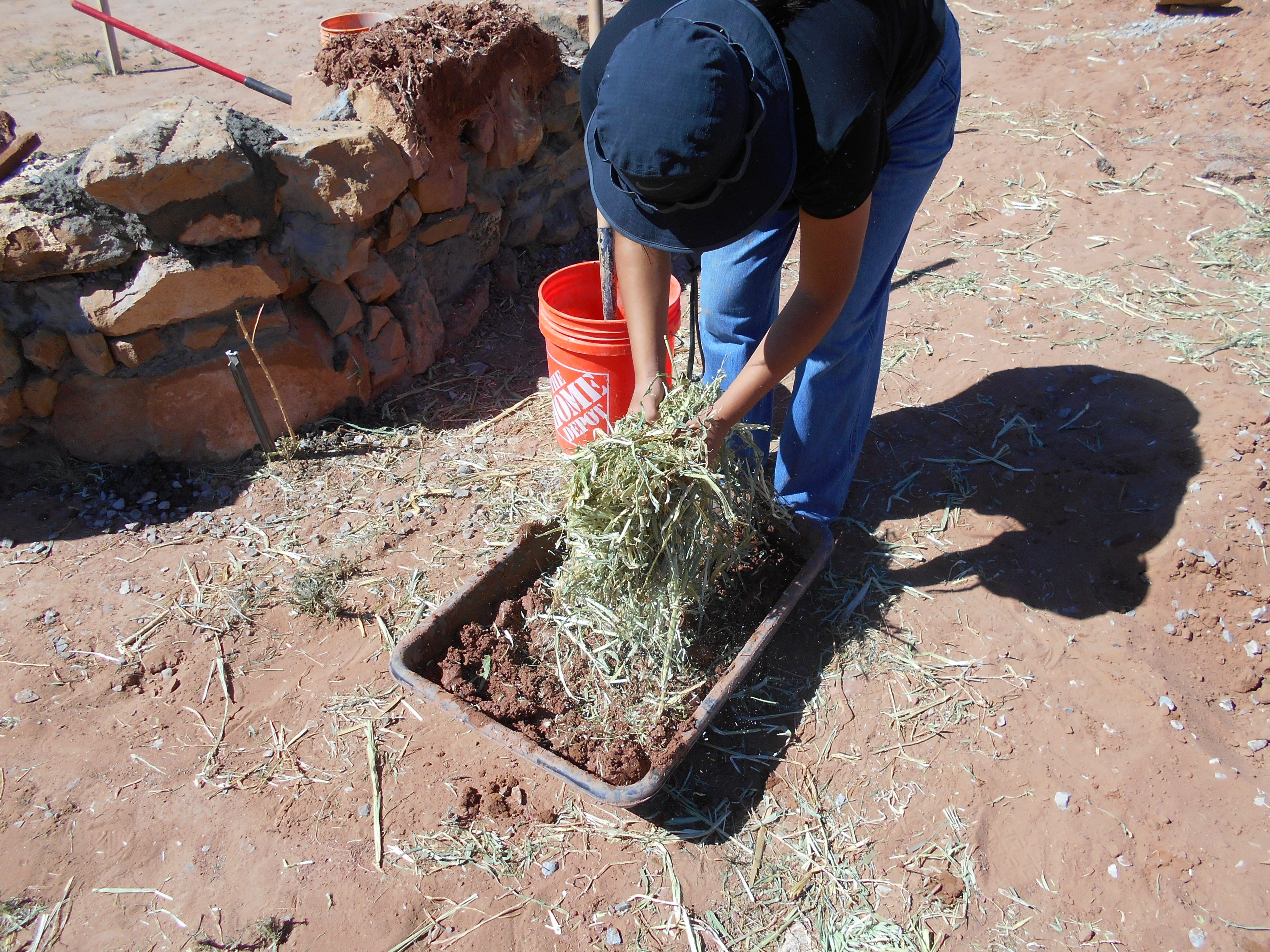 COMMUNITY CEREMONIAL HOGAN ON THE NAVAJO RESERVATION campaign photo, 4 of 8