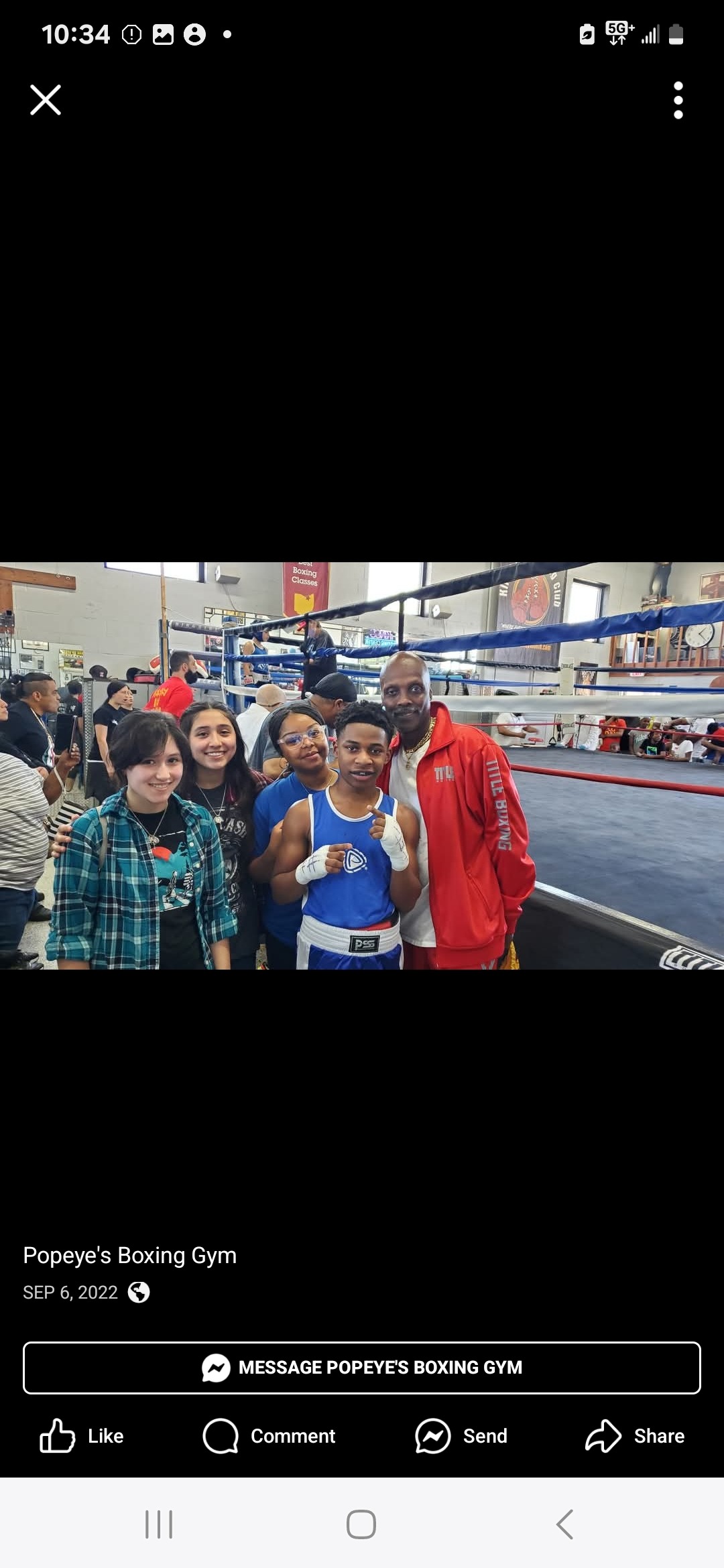 Beat the Heat at Popeye's Boxing Gym campaign photo, 2 of 4