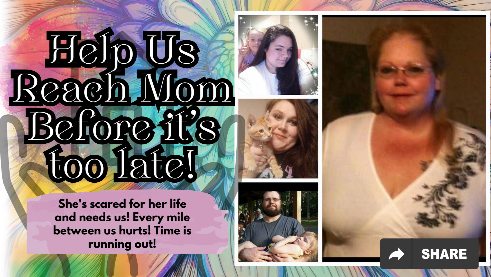 Reunite us with our Dying mother before it's too late! photo