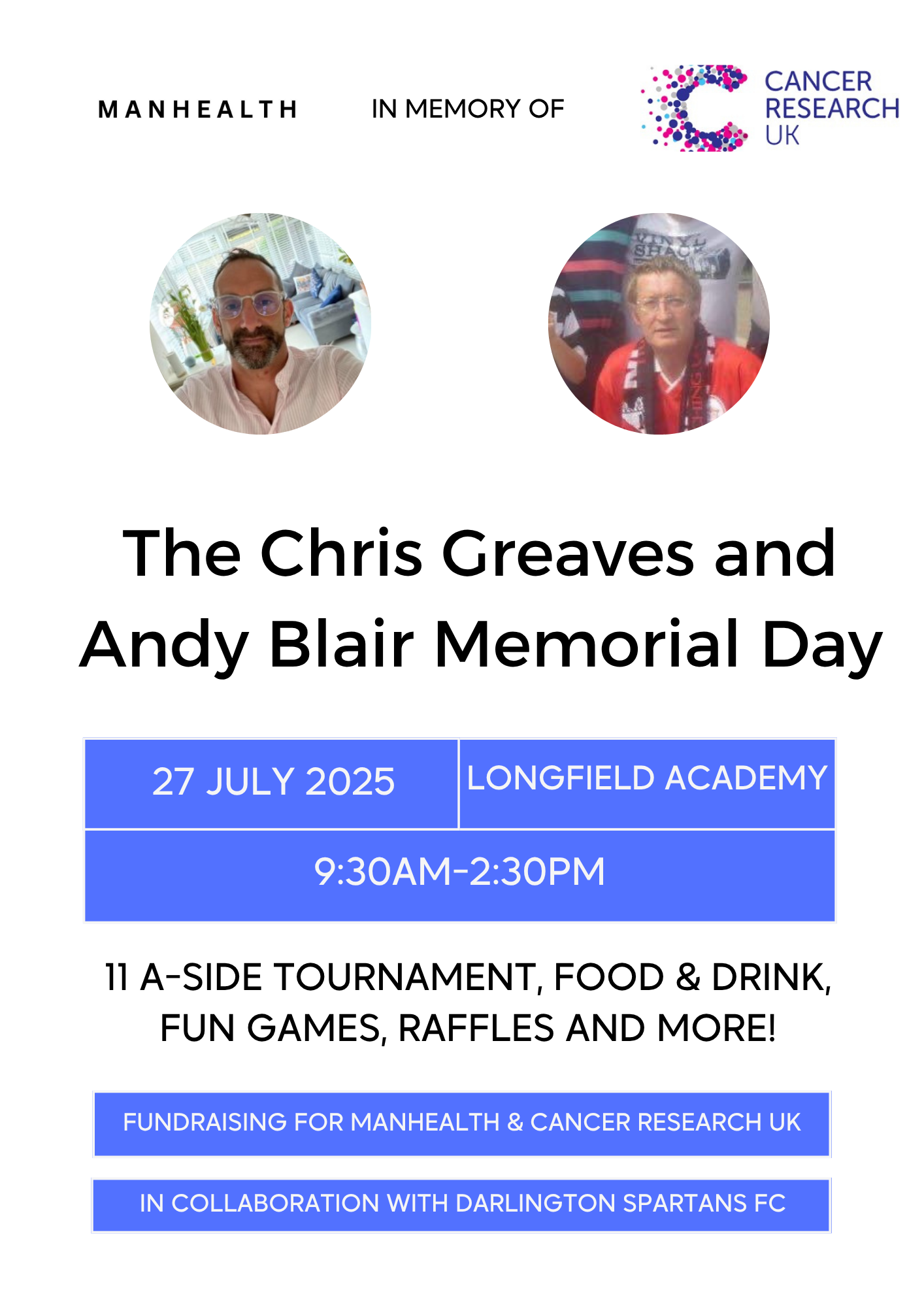 Chris Greaves & Andy Blair Memorial Day 2025 campaign photo, 2 of 3