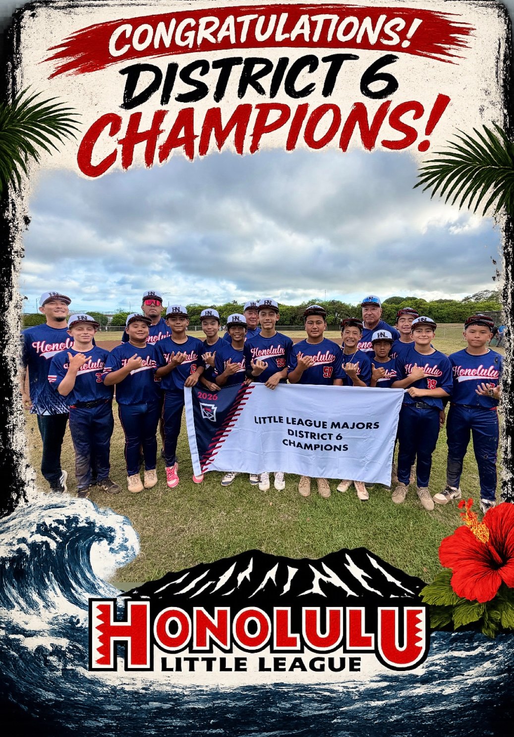 Support Honolulu Little League Majors on their way to States campaign photo, 2 of 4