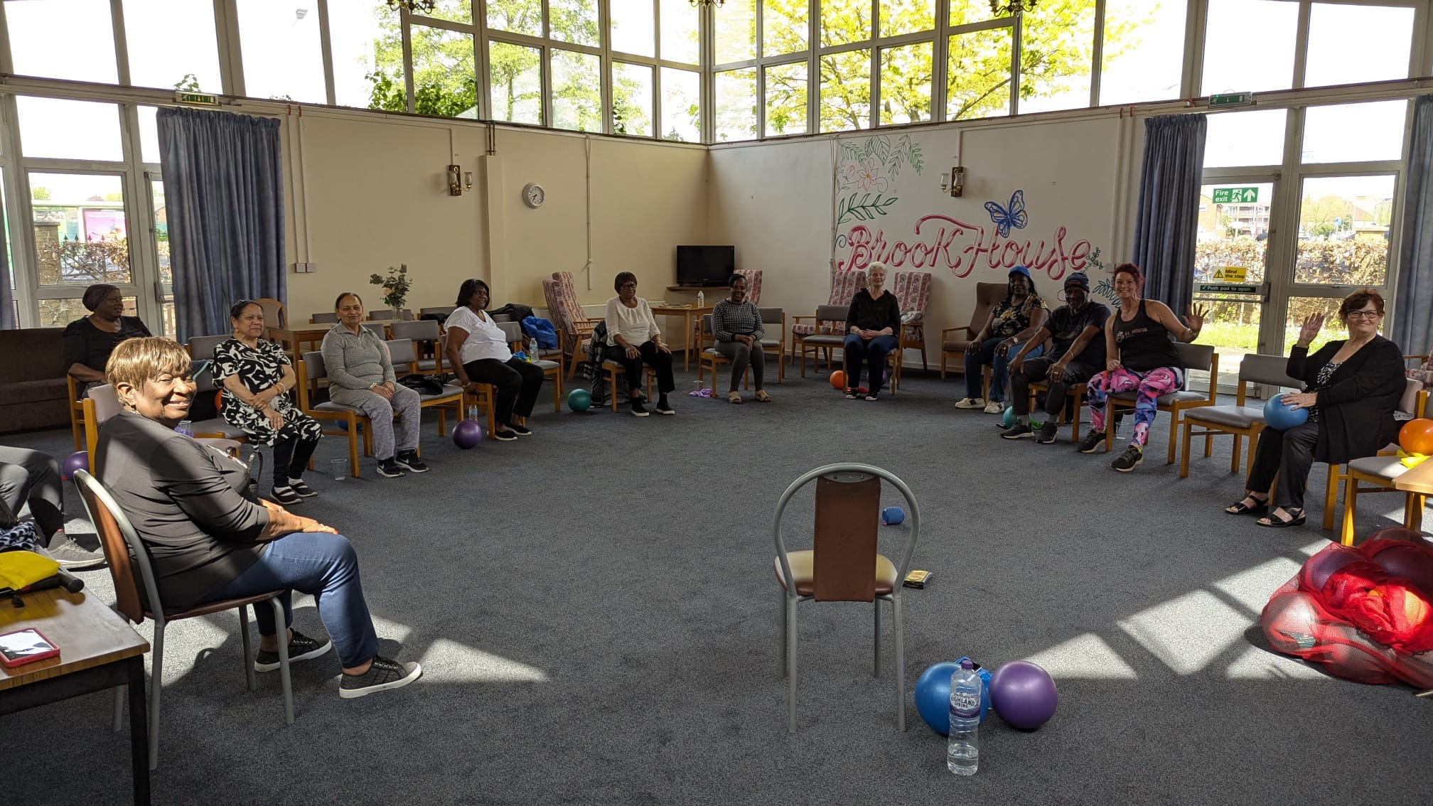 Senior fitness funding campaign photo, 4 of 5