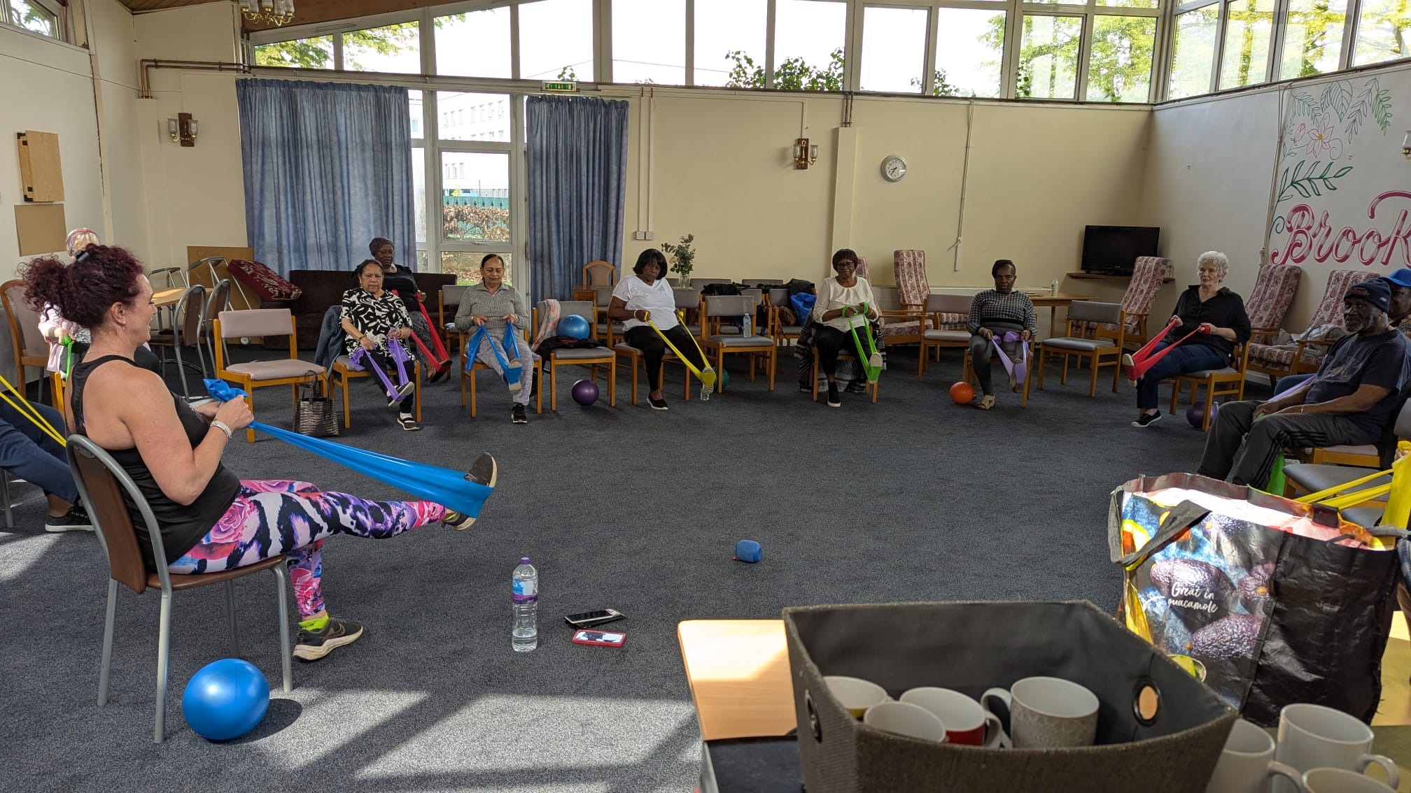 Senior fitness funding campaign photo, 2 of 5