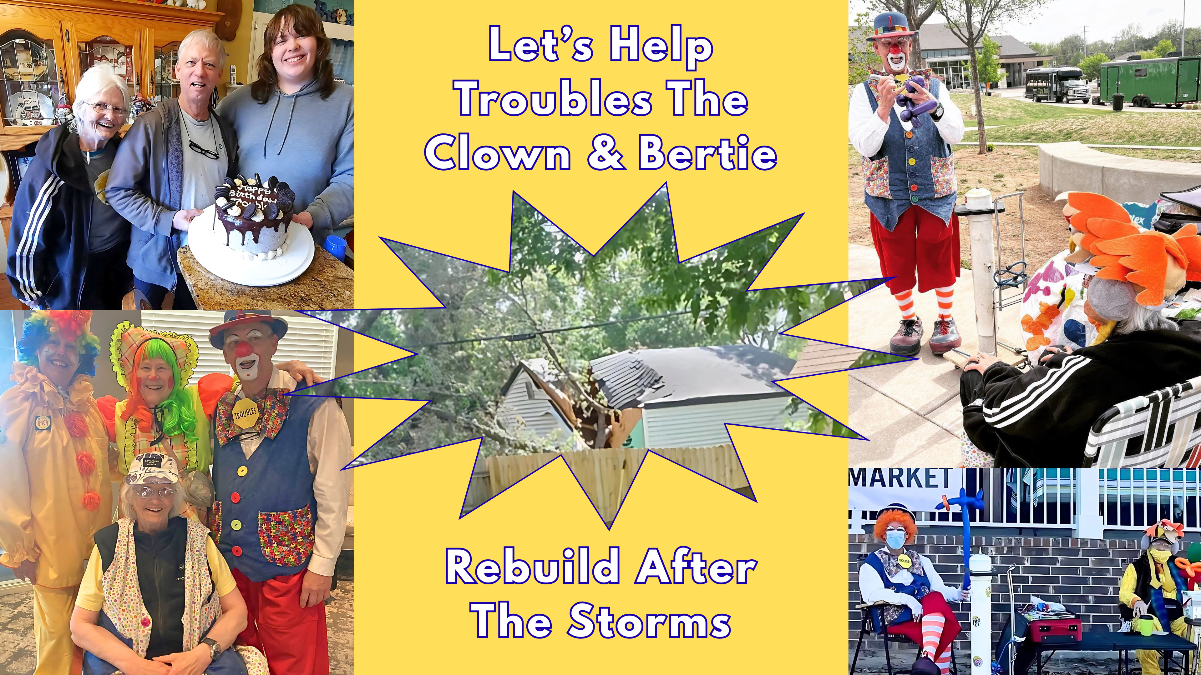 Support Troubles the Clown & Bertie's Storm Recovery campaign photo, 7 of 8
