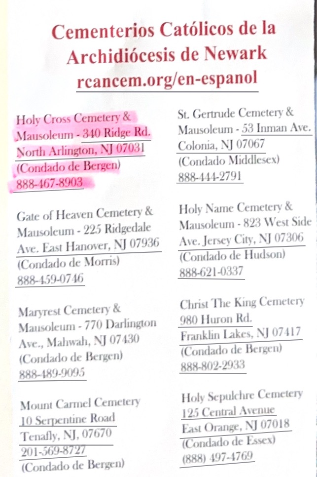 Assist with Jose O Torres Final Resting Place 
 campaign photo, 2 of 8