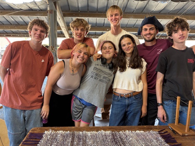 BHS Weaving Club campaign photo, 7 of 8