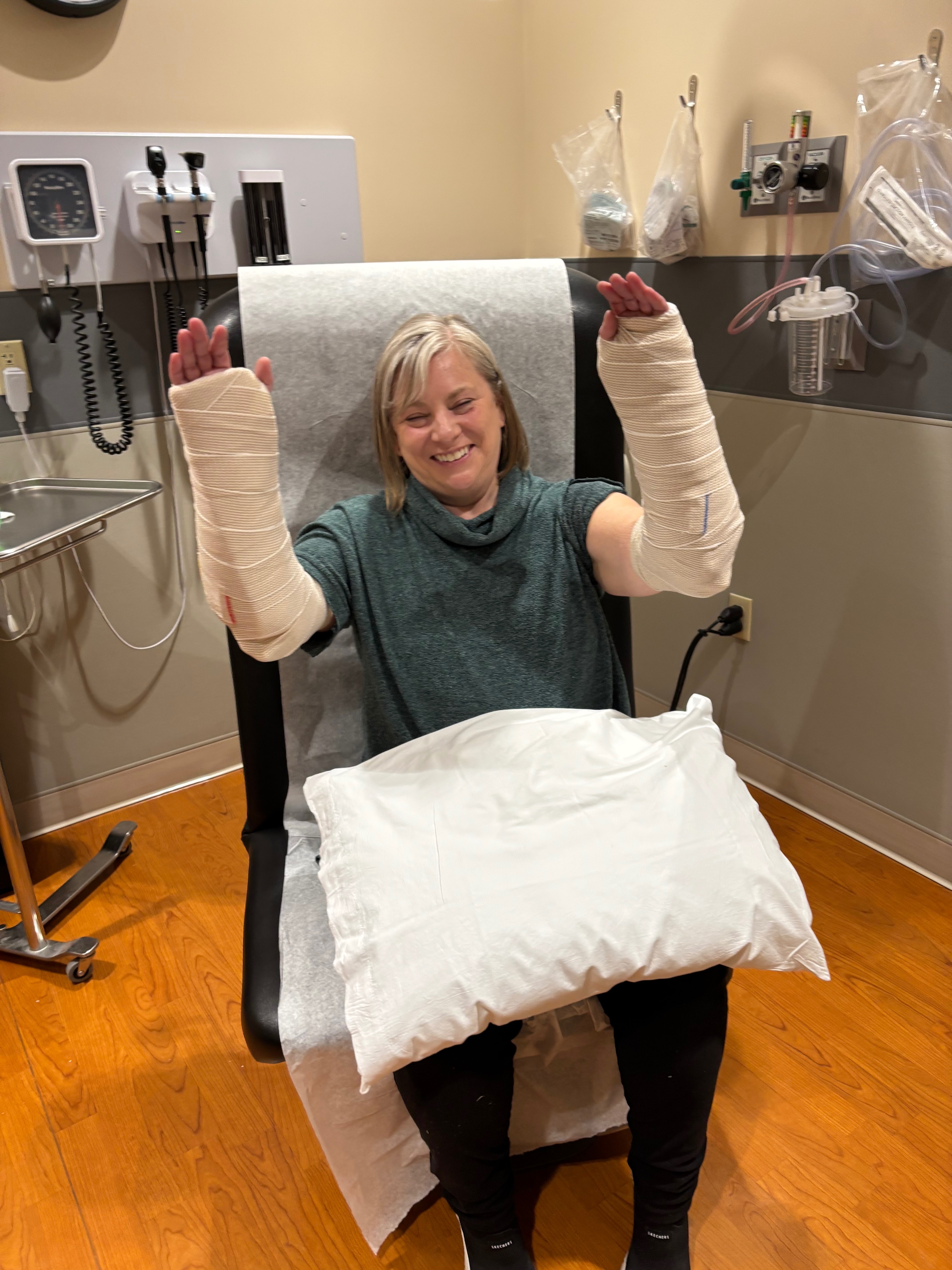 Ice Skating: 1, Julie’s Wrists: 0 campaign photo, 2 of 4