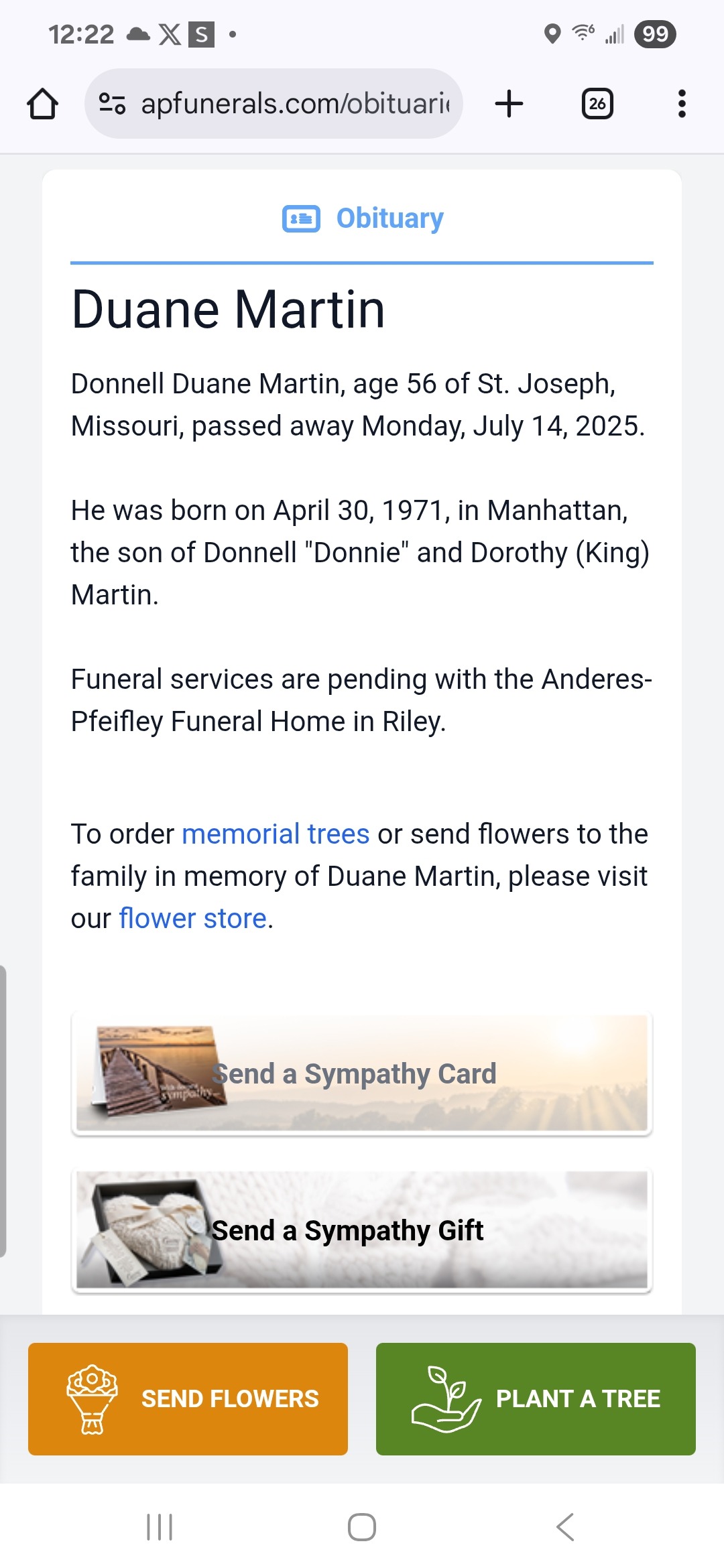 Funeral funds for Duane, fallen trucker campaign photo, 4 of 8