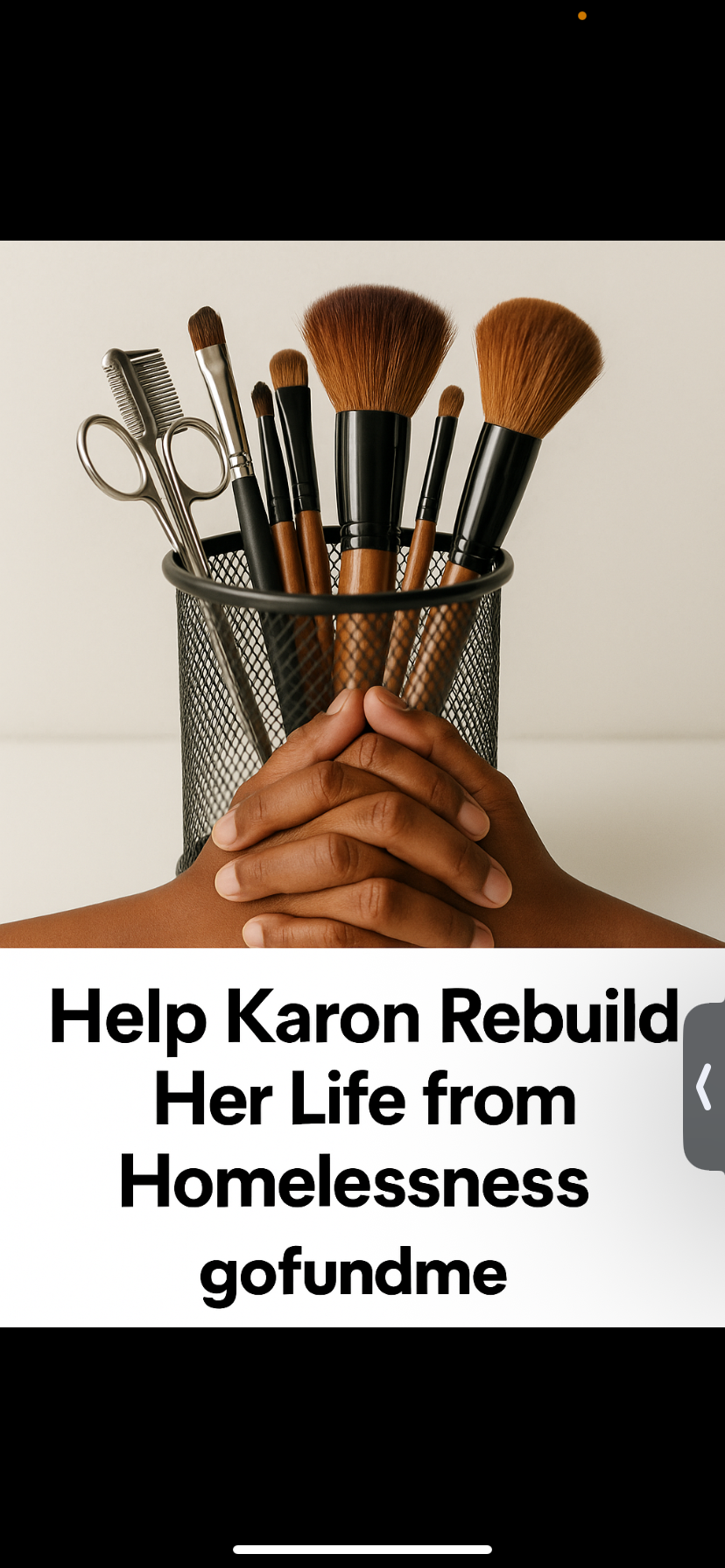To help Karon rebuild her life campaign photo, 2 of 4