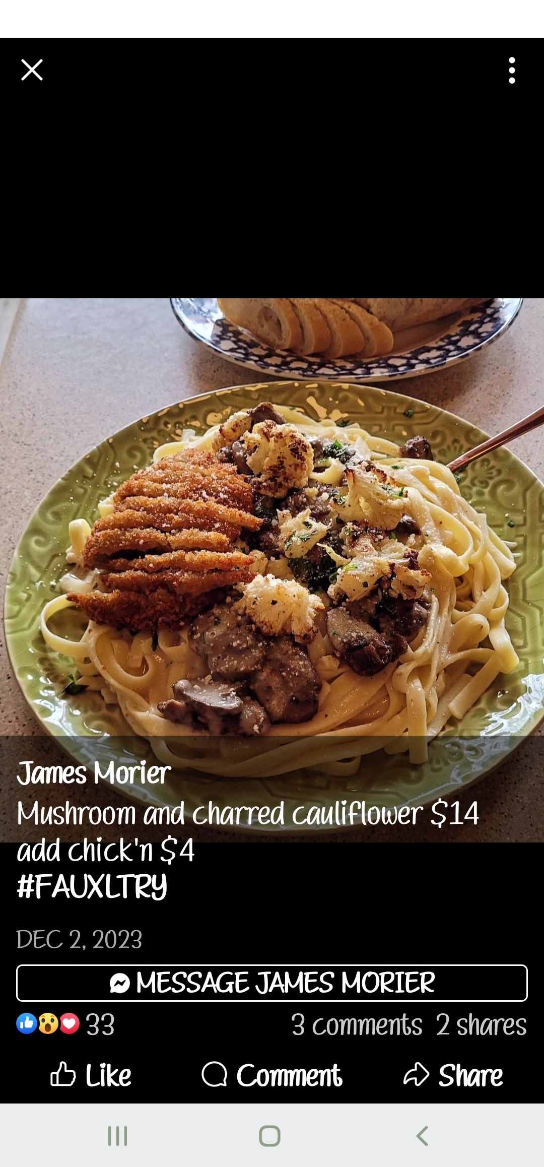 Help Chef James in health crisis & reignite Cosmic Bird campaign photo, 5 of 8
