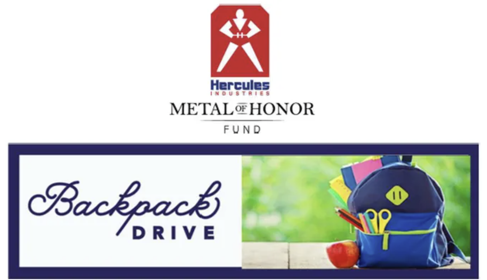 Metal Of Honor Backpack Drive campaign photo, 2 of 4