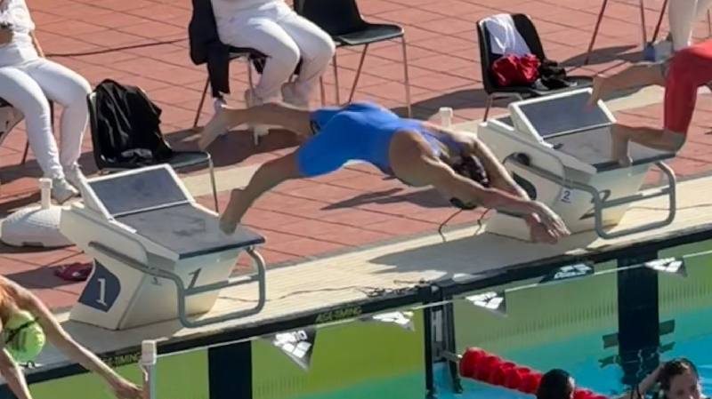 competitive swimming athlete photo