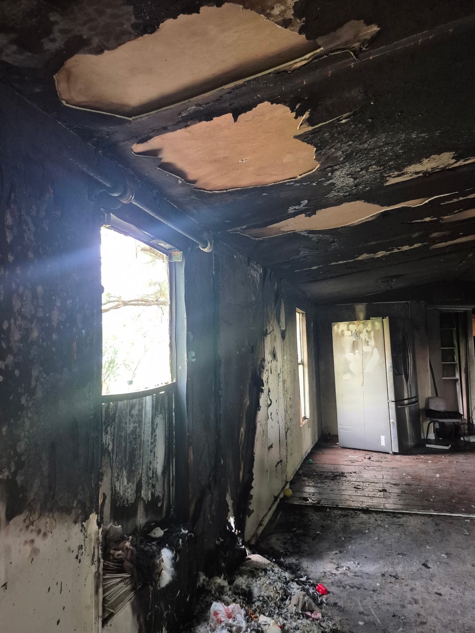 Fire Destroyed Winnie Home, Lets come together and help campaign photo, 7 of 8