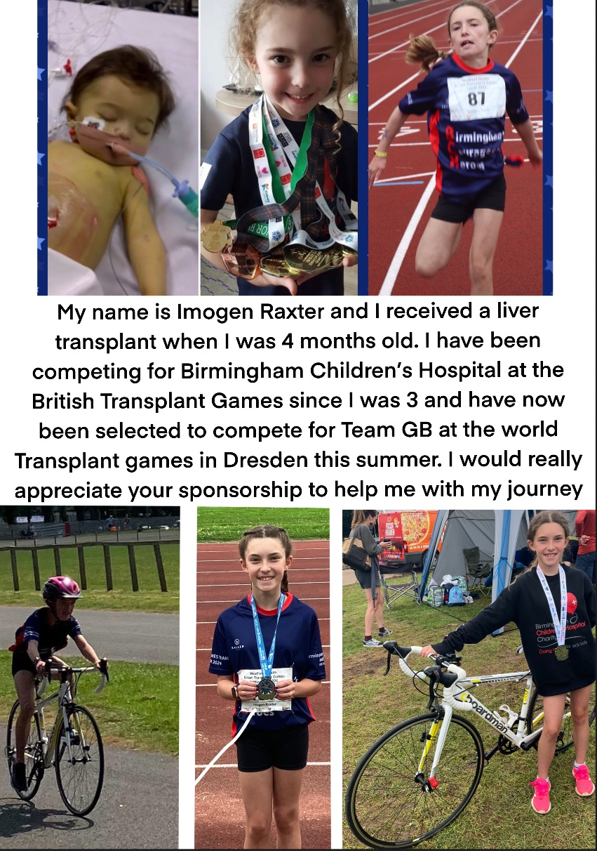 World Transplant Games August 2025 campaign photo, 2 of 5