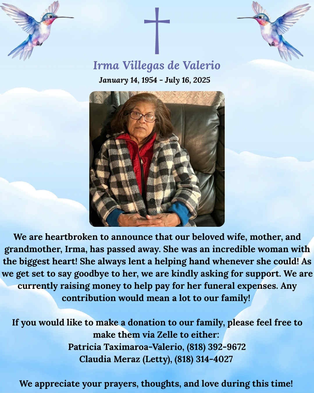 Irma's Legacy of Love: Family Needs Your Help campaign photo, 4 of 5