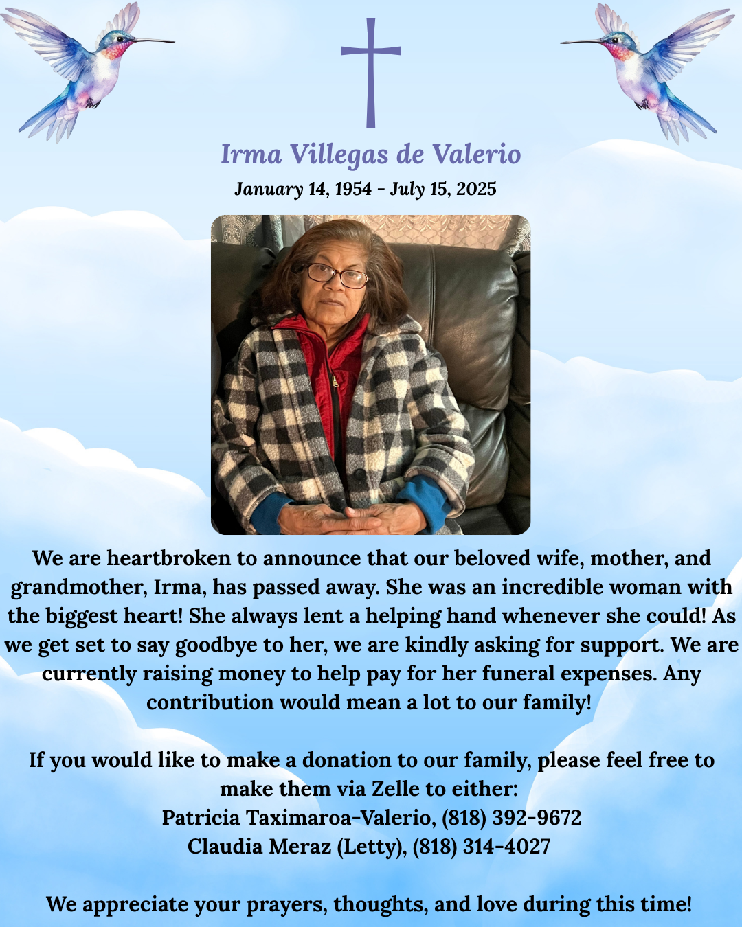 Irma's Legacy of Love: Family Needs Your Help campaign photo, 2 of 5