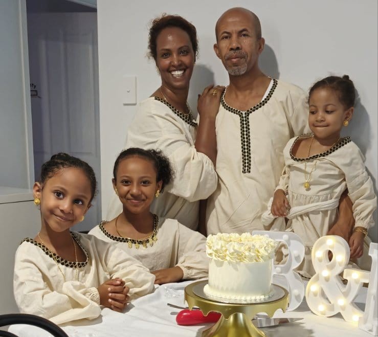 To support Mulku and her 3 daughters campaign photo, 4 of 6