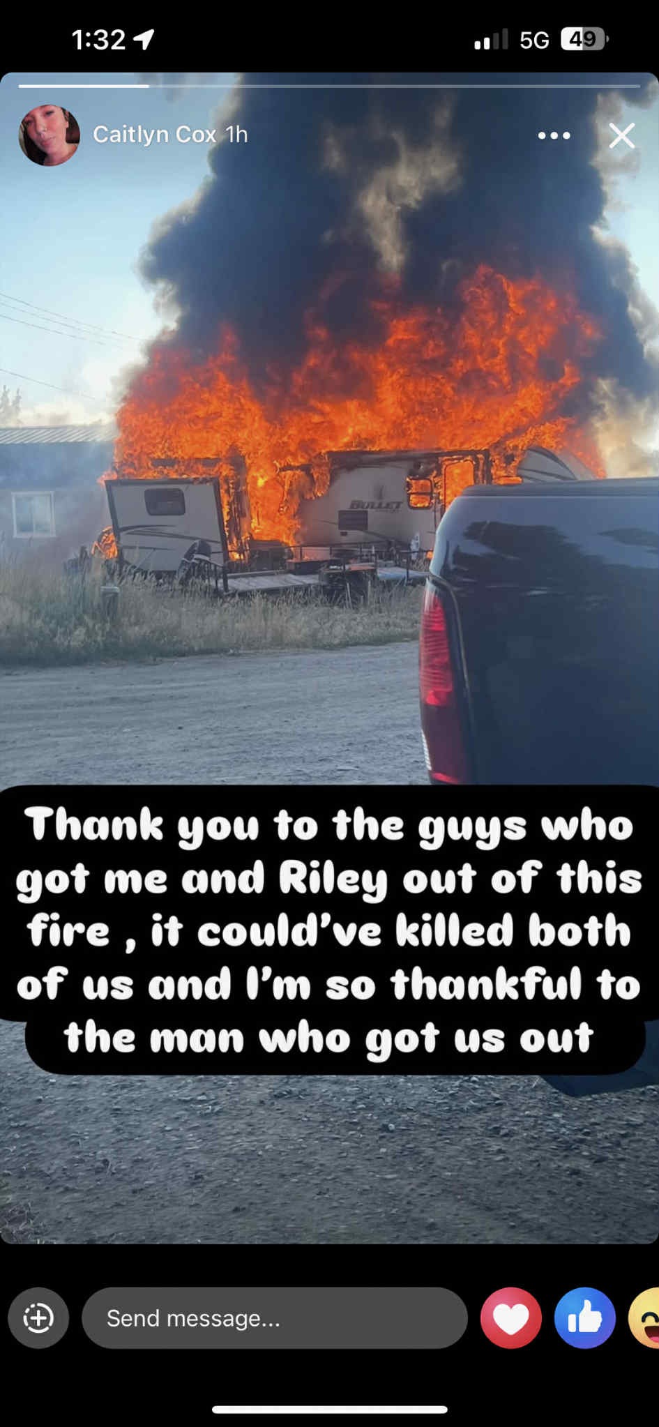 Help Ms. Christina rebuild after house fire campaign photo, 2 of 8