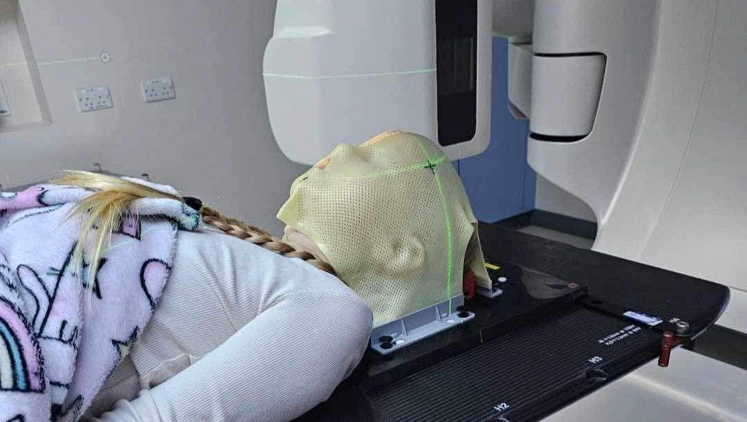 Lindsay's skydive for Children's Cancer North