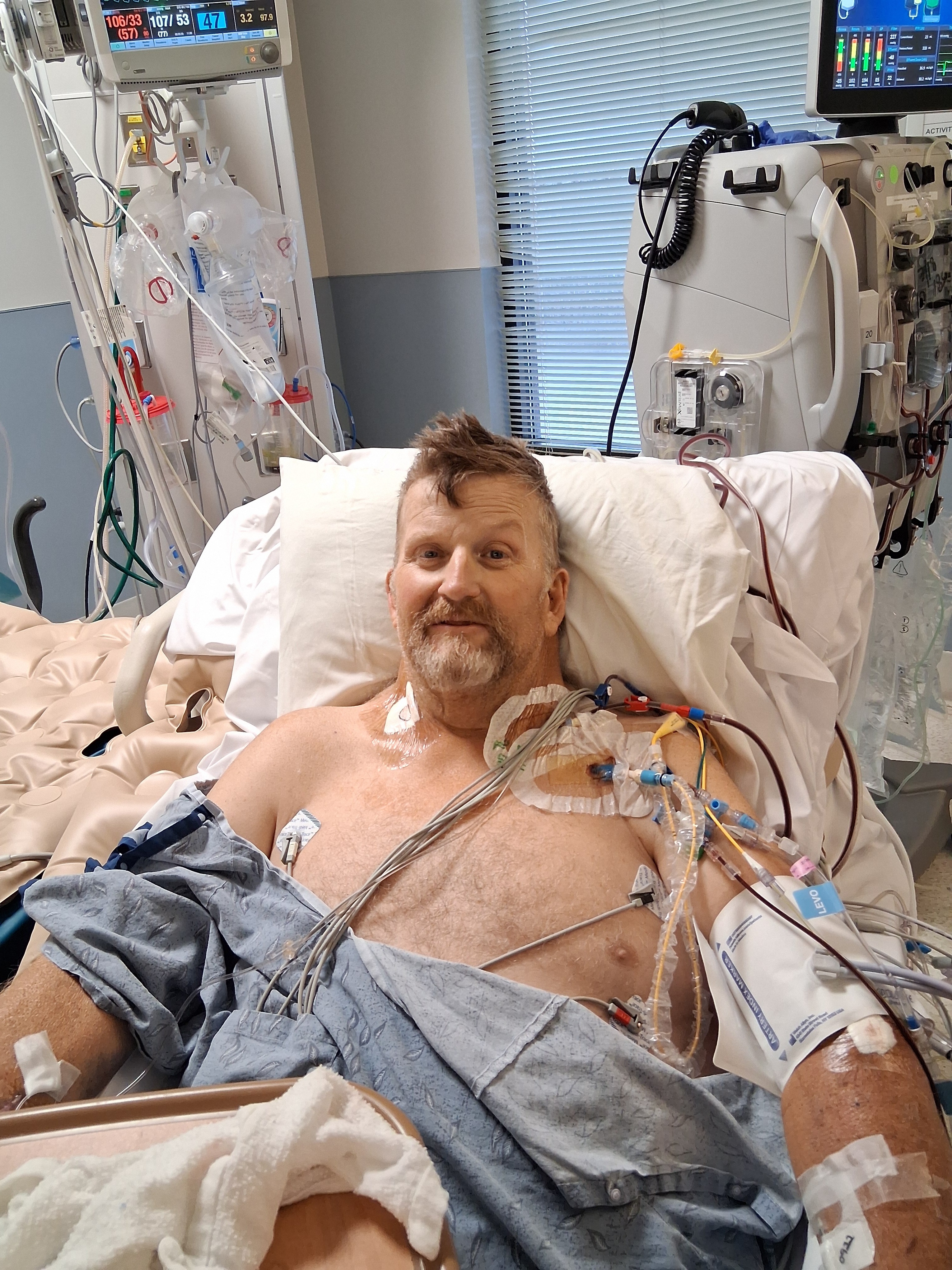 Support Mark's Fight: Heart and Kidney Recovery campaign photo, 2 of 4