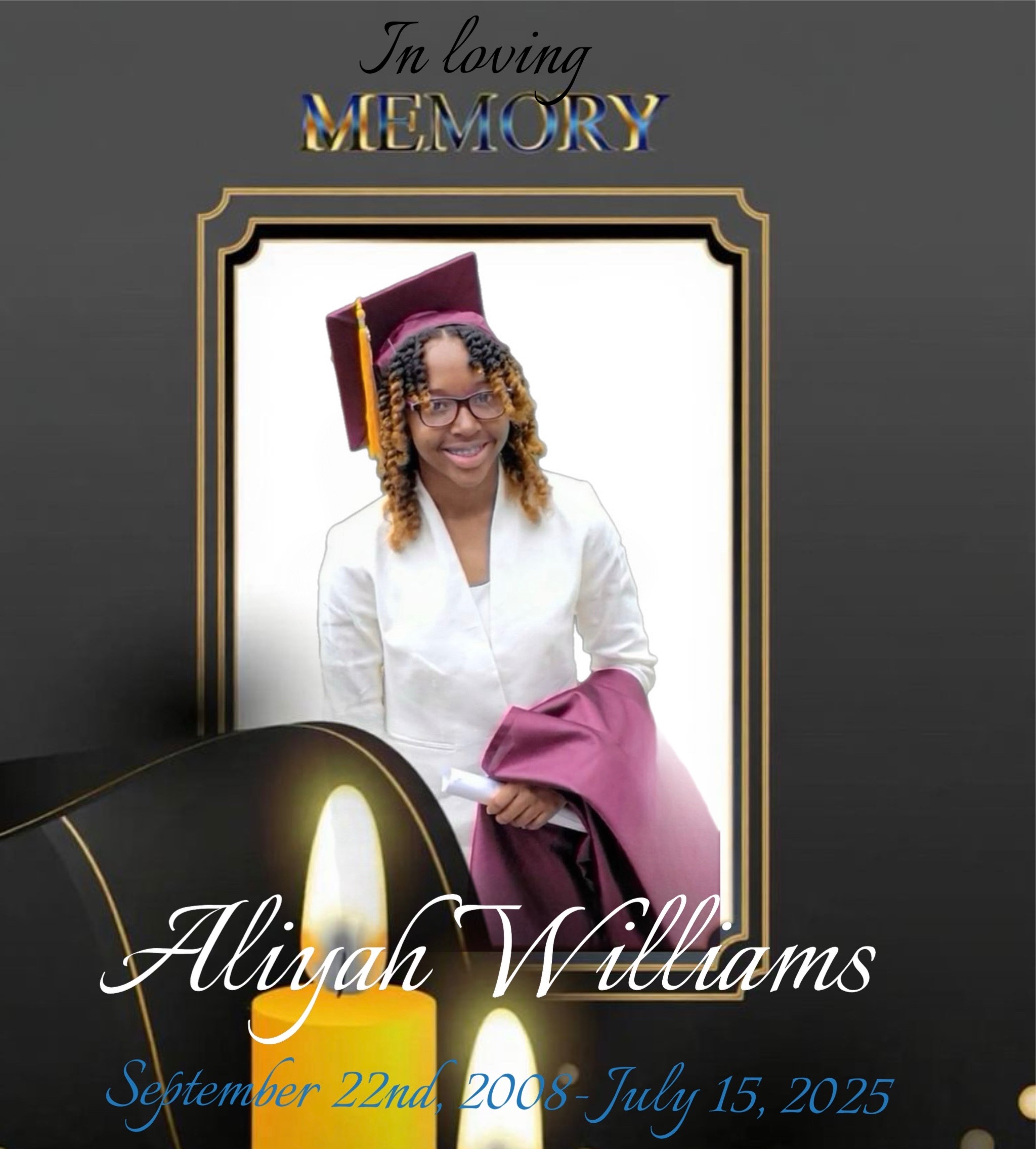 Support Aliyah’s family in this time of need and grief. by Nelly Dior  gofundme donation