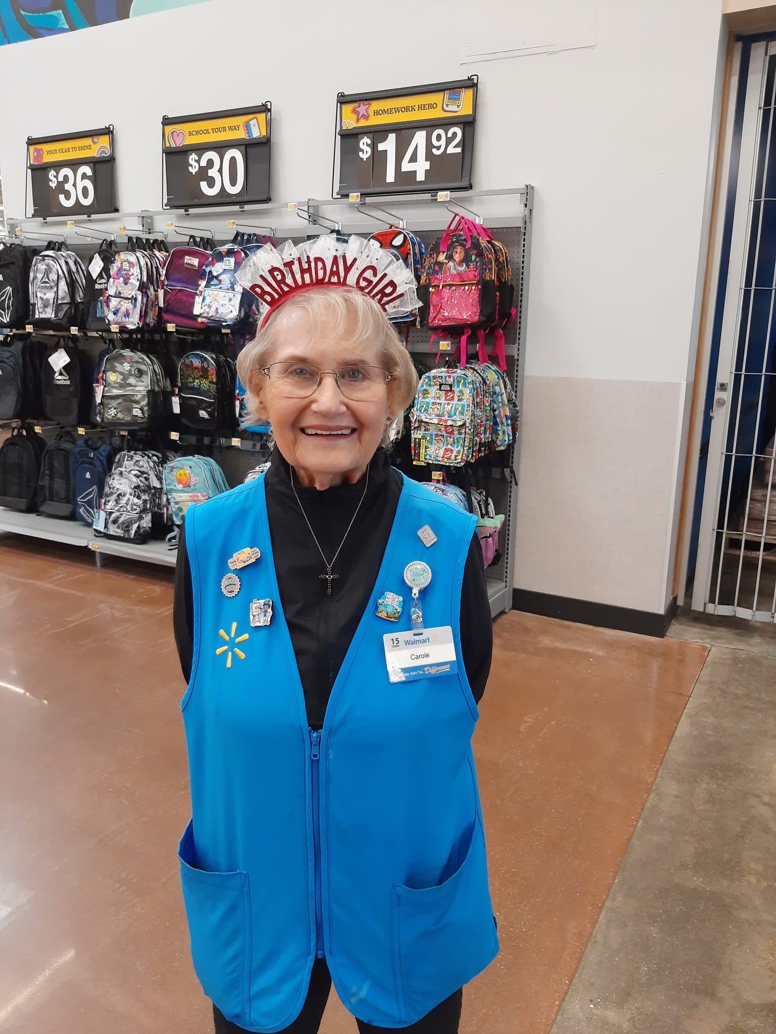 Support Carole: A Beloved Walmart Greeter campaign photo, 2 of 3