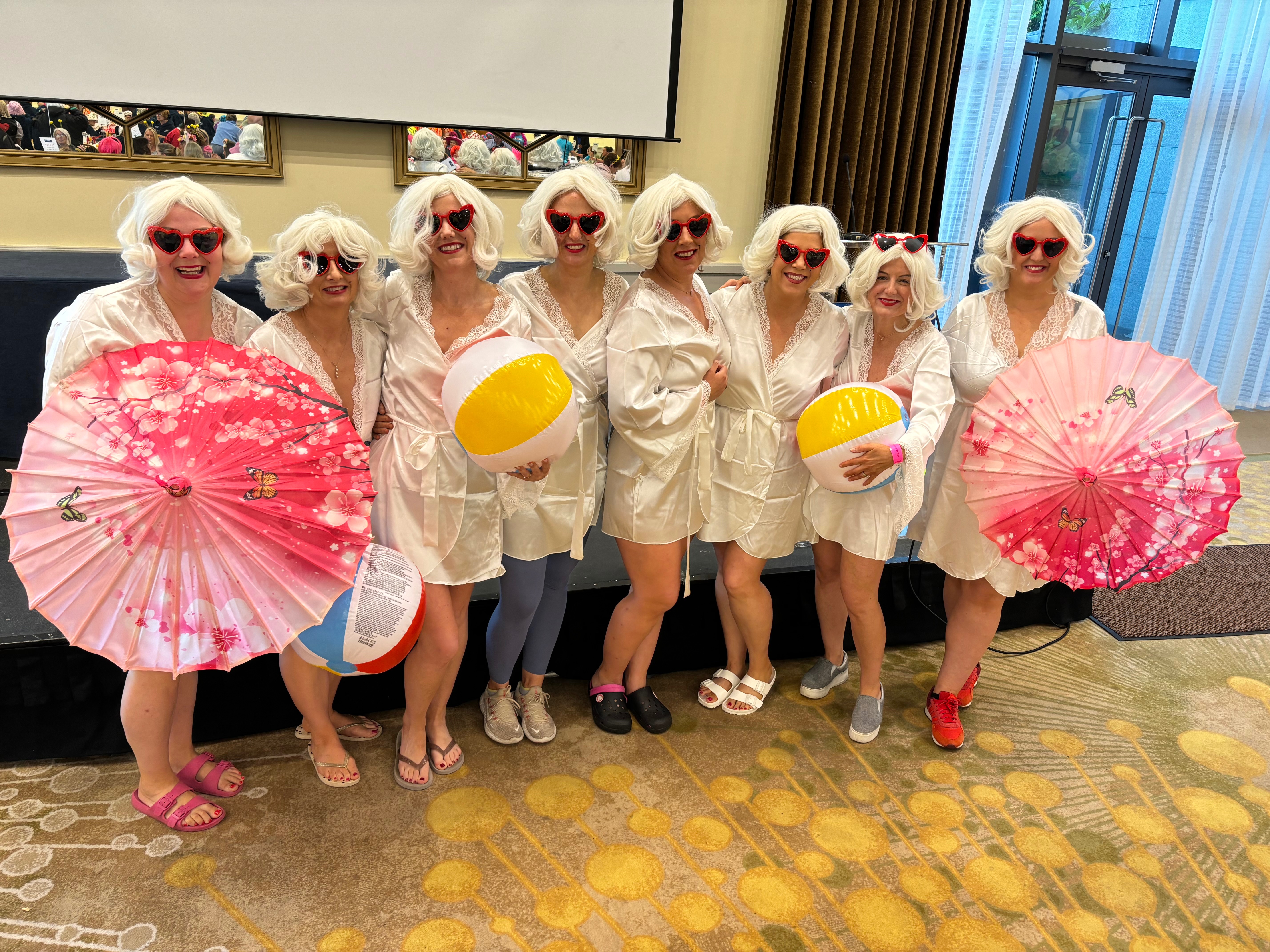 The Marilyn’s go Gatsby for Dip in the Nip 2025 campaign photo, 5 of 8