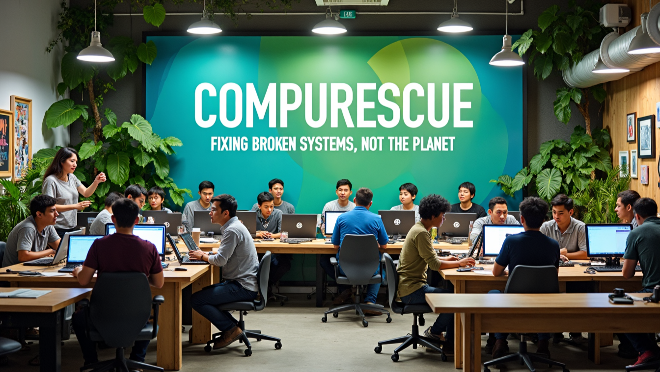 Repairing Lives with Free Tech Help — Support CompuRescue