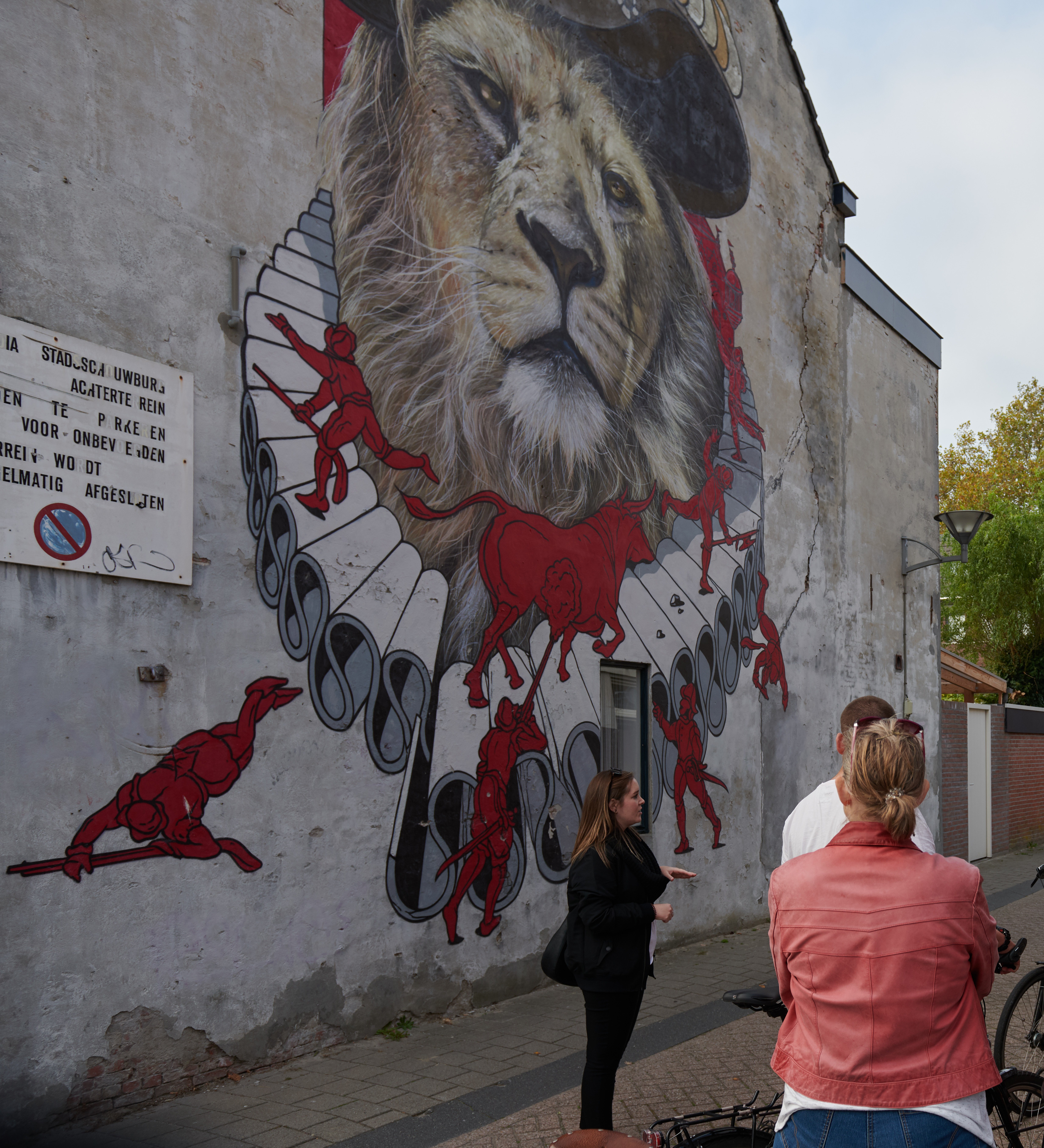 Blind Wall schildering als afronding van 750 jaar Teteringen campaign photo, 4 of 6