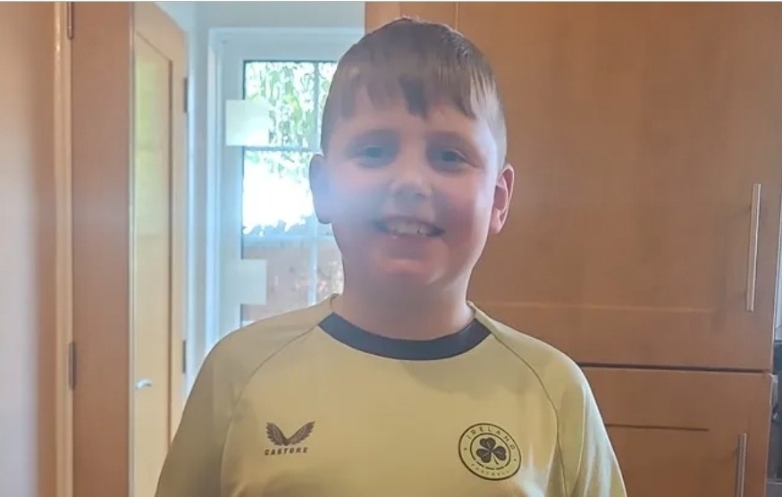 8 Year Old Little Warrior Eoghan o Reilly treatment support campaign photo, 4 of 5