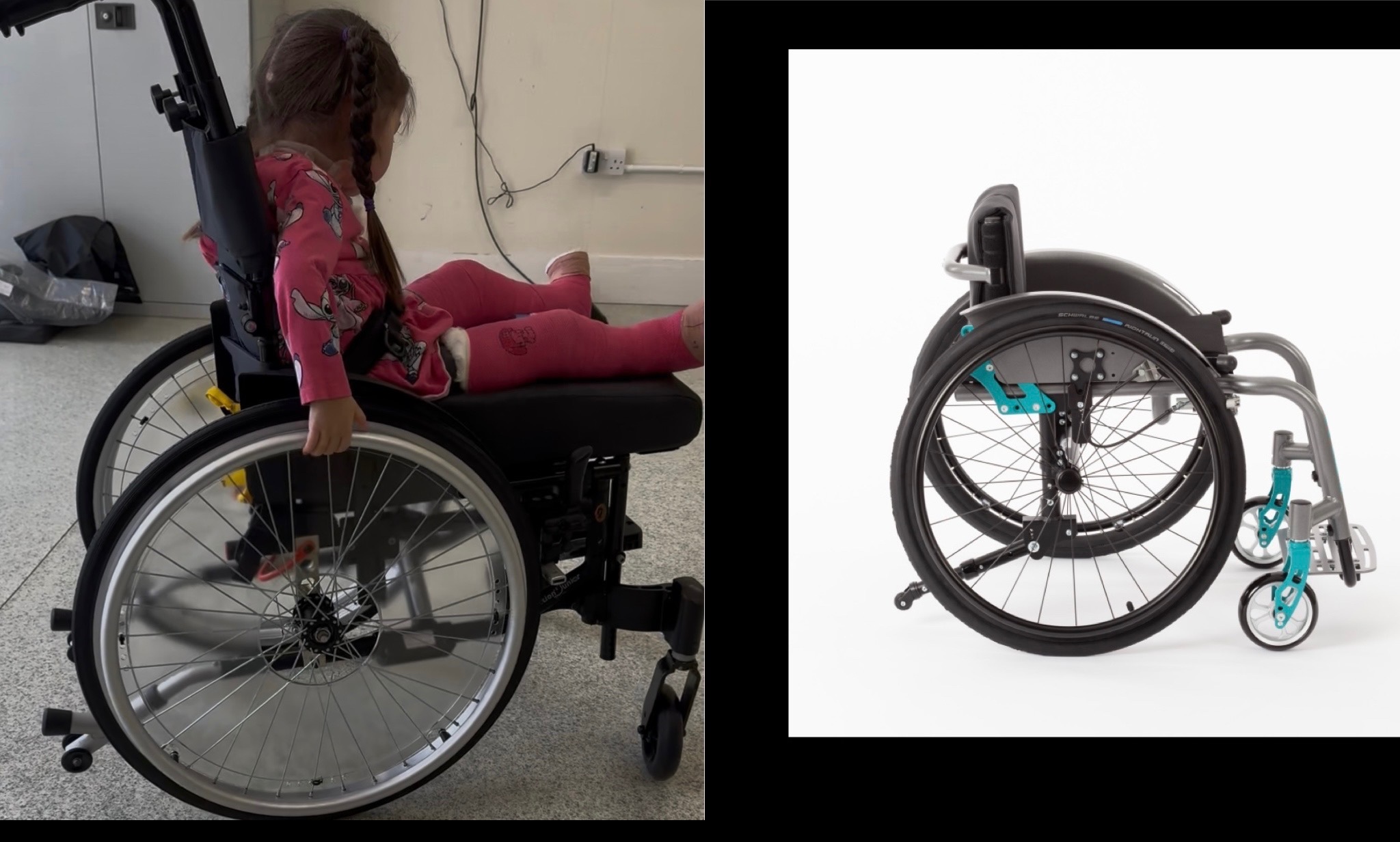  A new wheelchair for a wonderful little girl campaign photo, 6 of 7