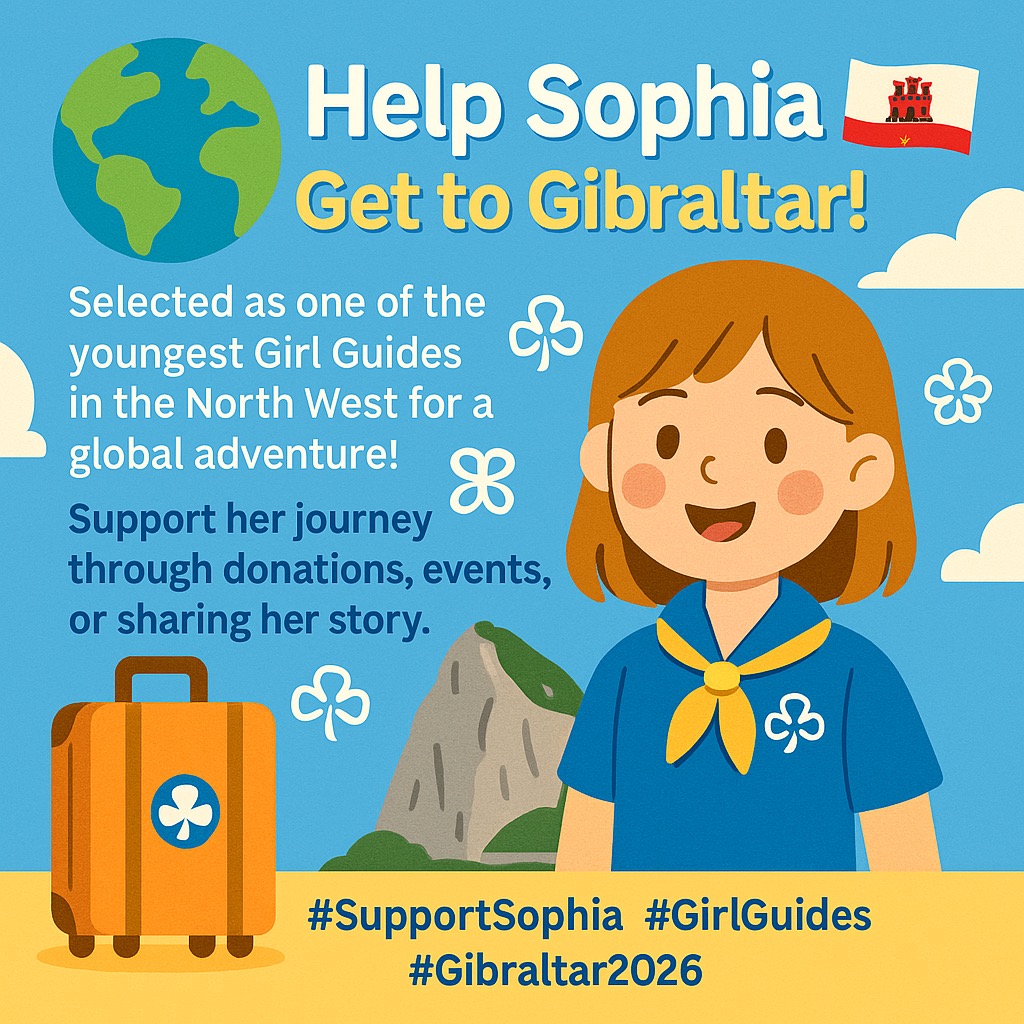 Help Sophia get to Gibraltar with Girl Guides campaign photo, 2 of 4