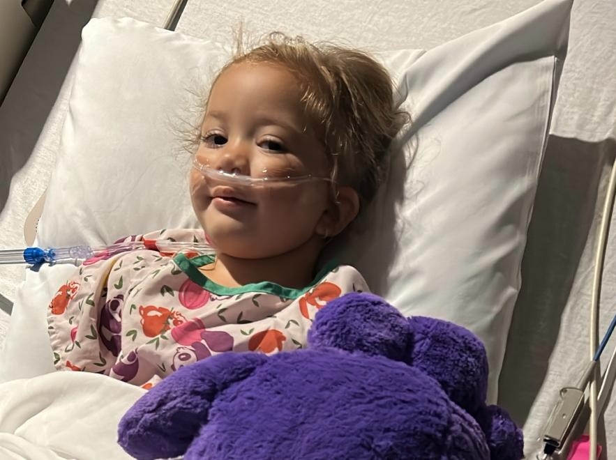Help 3-Year-Old Recover After 22 Days in Hospital campaign photo, 2 of 7