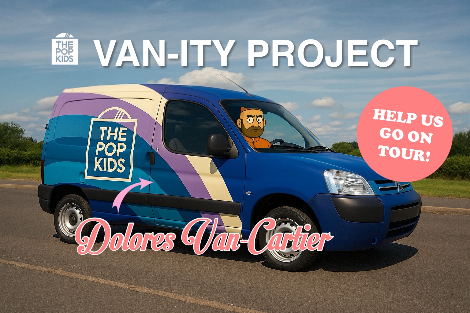 The Pop Kids Van-ity Project: Help Us Go On Tour! campaign photo, 2 of 5
