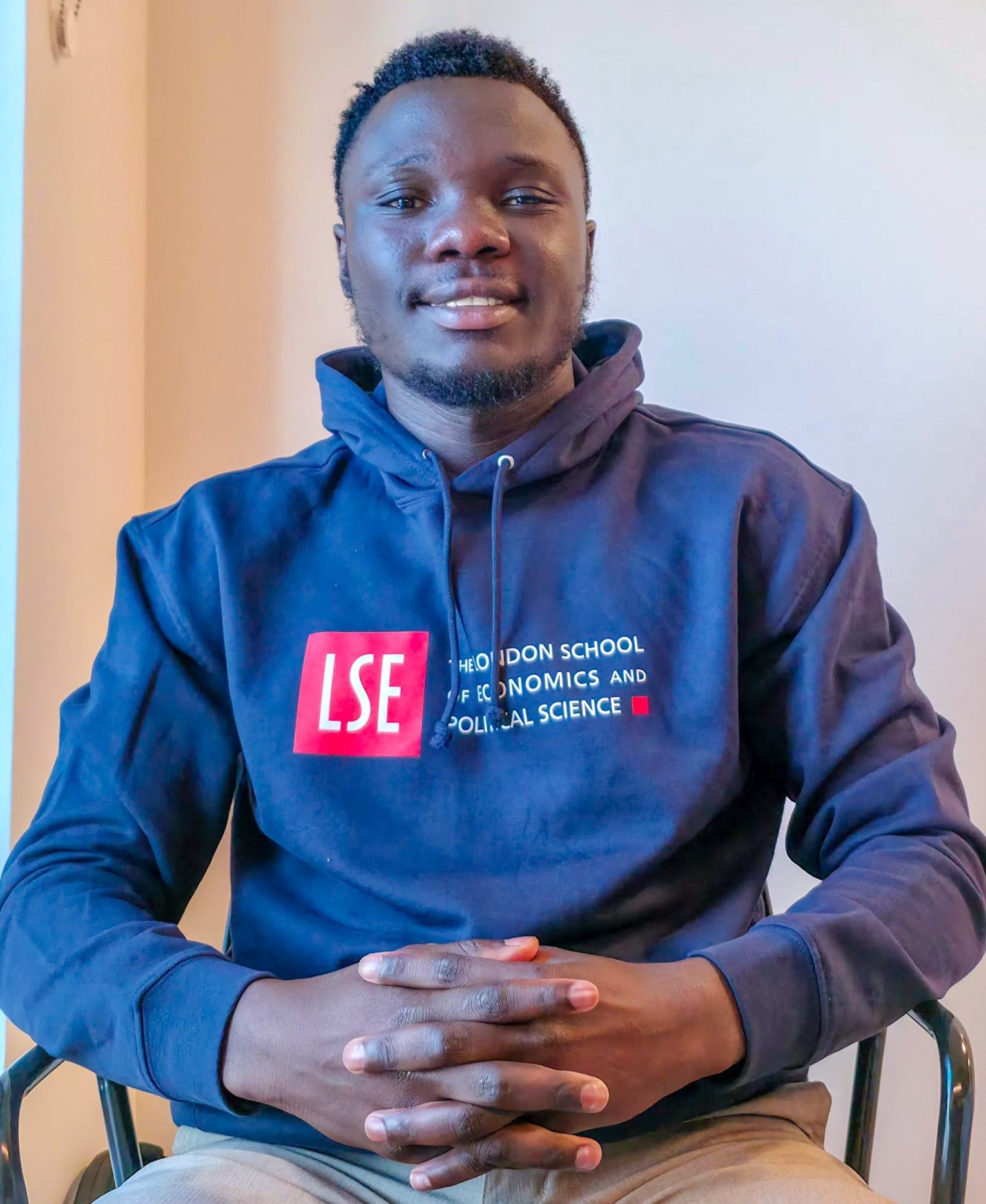 Supporting Enock from Uganda to study in London for a year campaign photo, 2 of 5