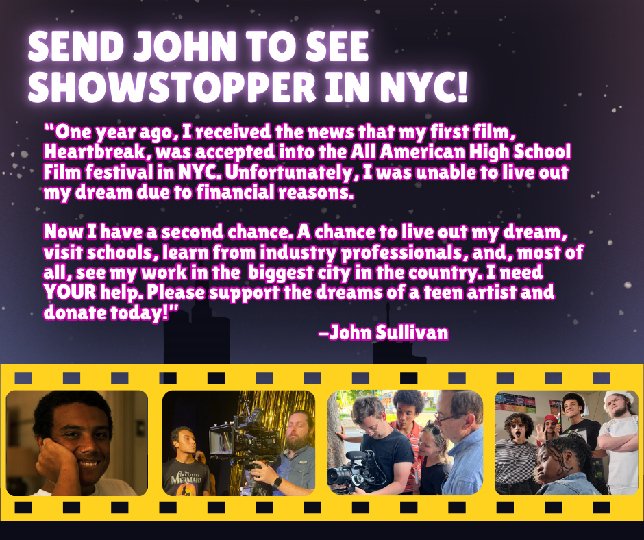 Send a teen filmmaker to NYC to live his dream! campaign photo, 5 of 6