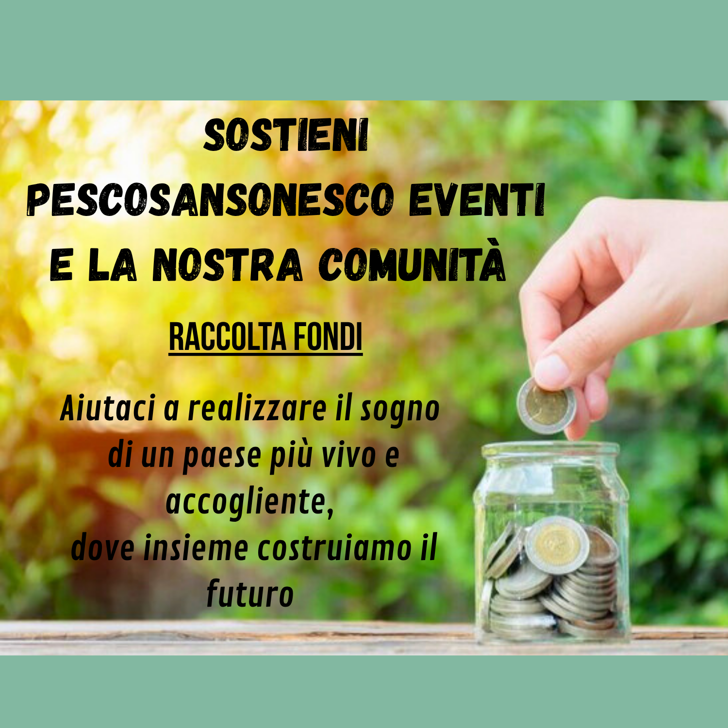 INSIEME PER FAR RINASCERE PESCOSANSONESCO campaign photo, 2 of 5